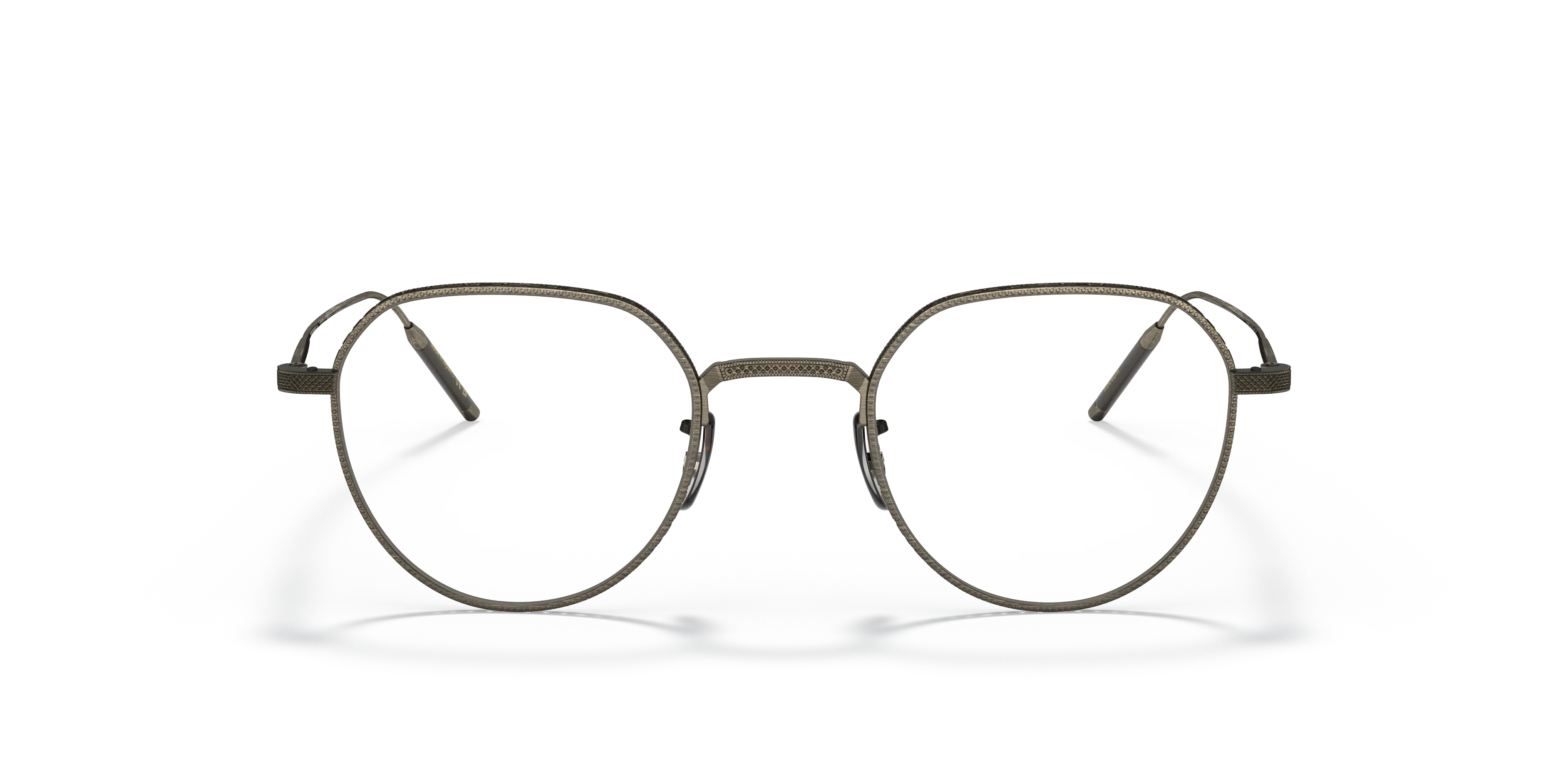 Oliver Peoples OV1298T TK-4 5284 Montature da vista Titanio Oro Trasparente Pantos Normale - immagine 3