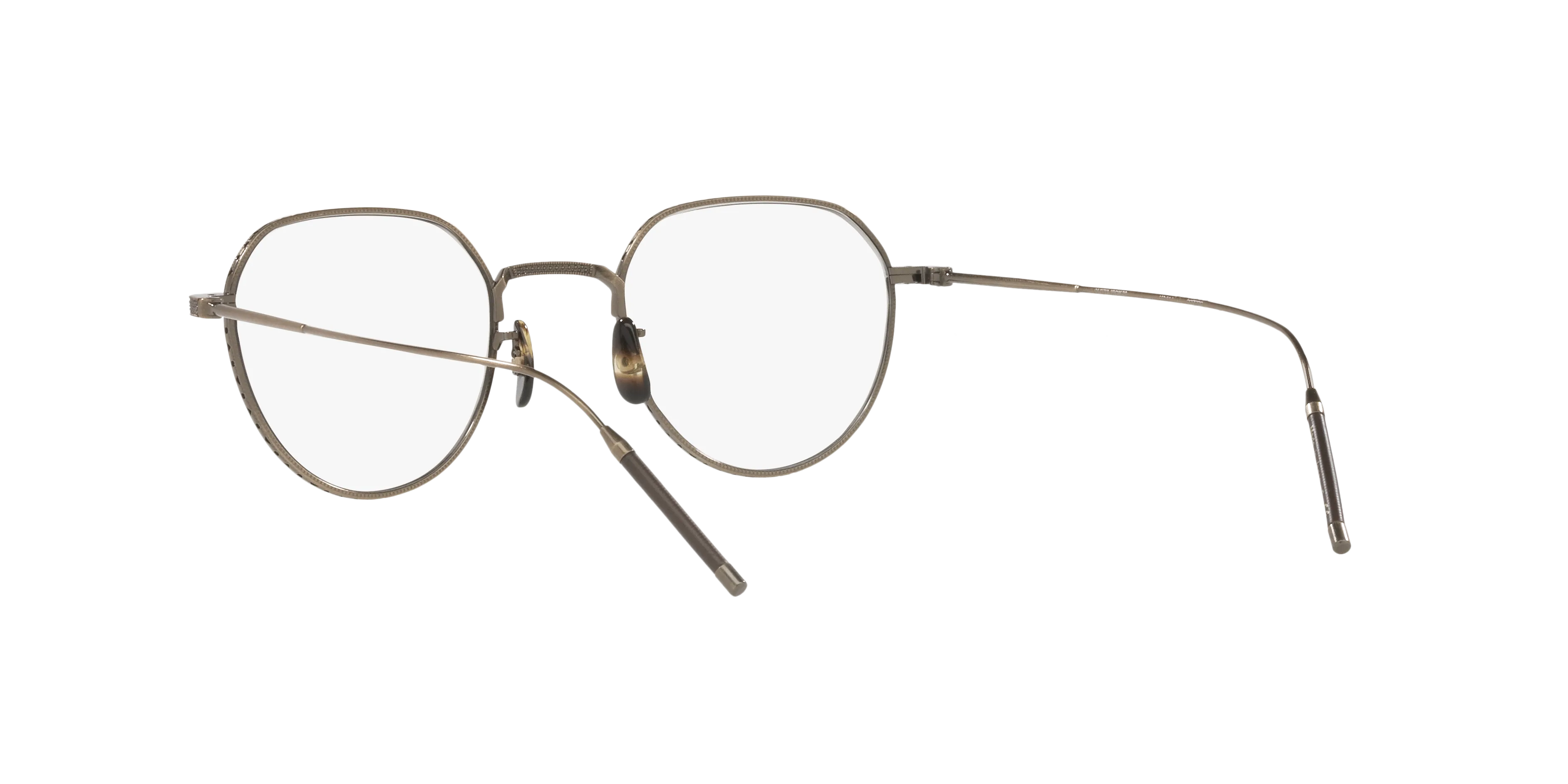 Oliver Peoples OV1298T TK-4 5284 Montature da vista Titanio Oro Trasparente Pantos Normale - immagine 4