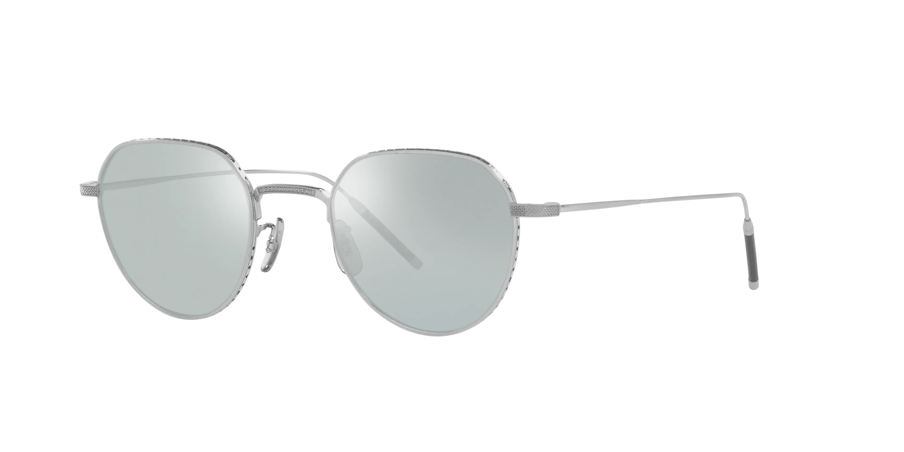 Oliver Peoples OV1298T TK-4 5254 Montature da vista Titanio Argento Blu Pantos Normale - immagine 1