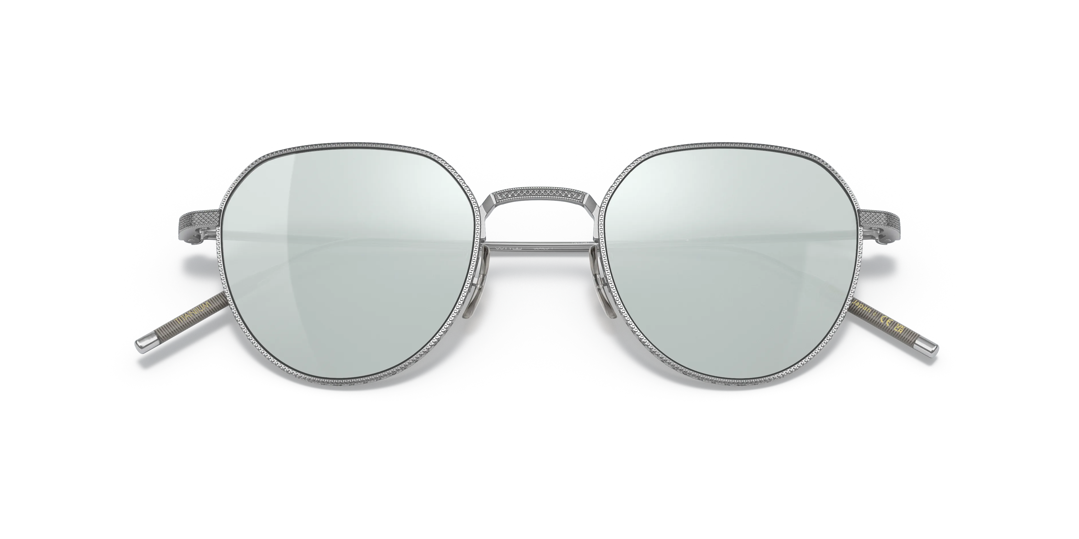 Oliver Peoples OV1298T TK-4 5254 Montature da vista Titanio Argento Blu Pantos Normale - immagine 2