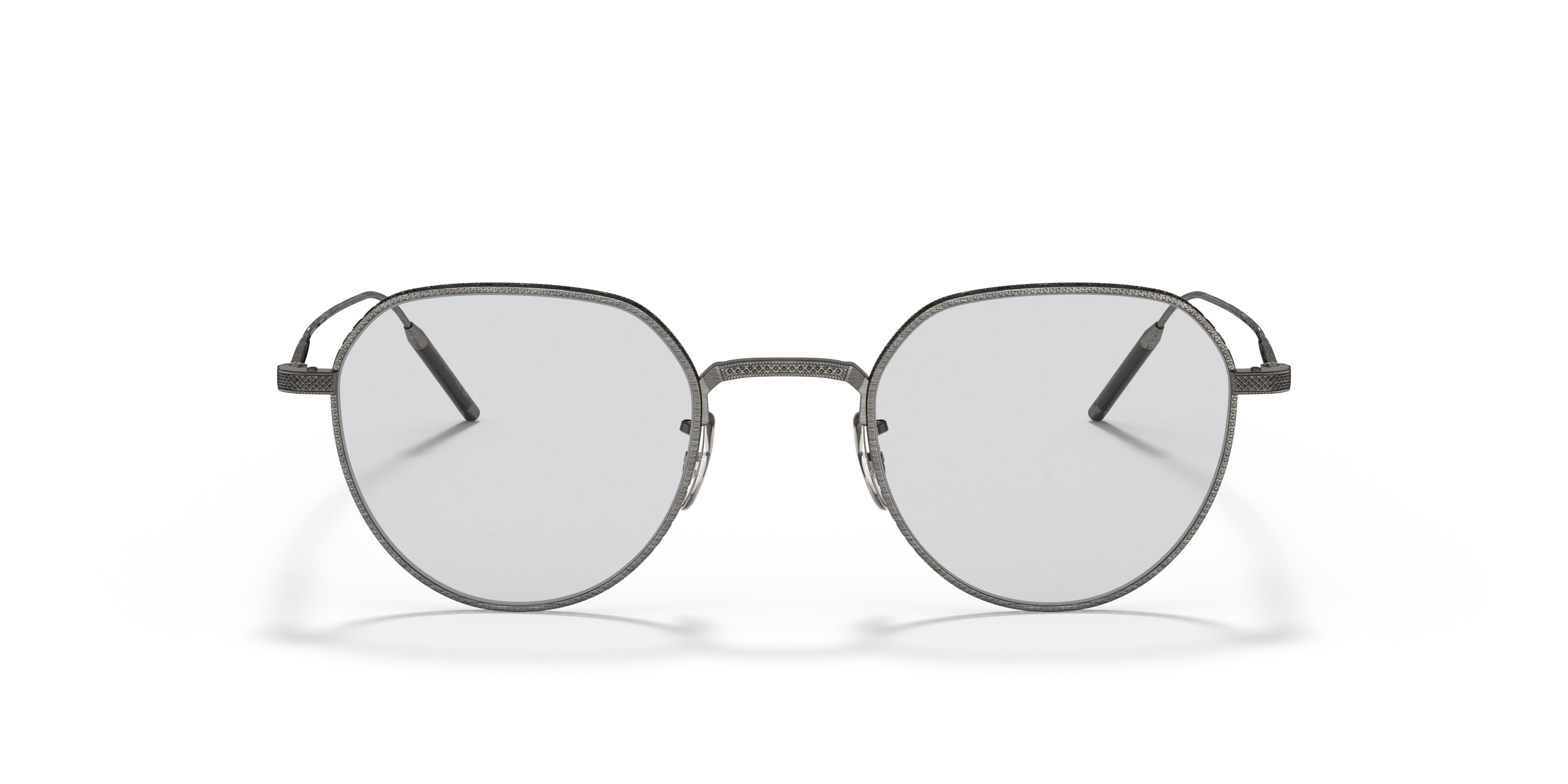 Oliver Peoples OV1298T TK-4 5076 Montature da vista Titanio Grigio Argento Pantos Normale - immagine 3