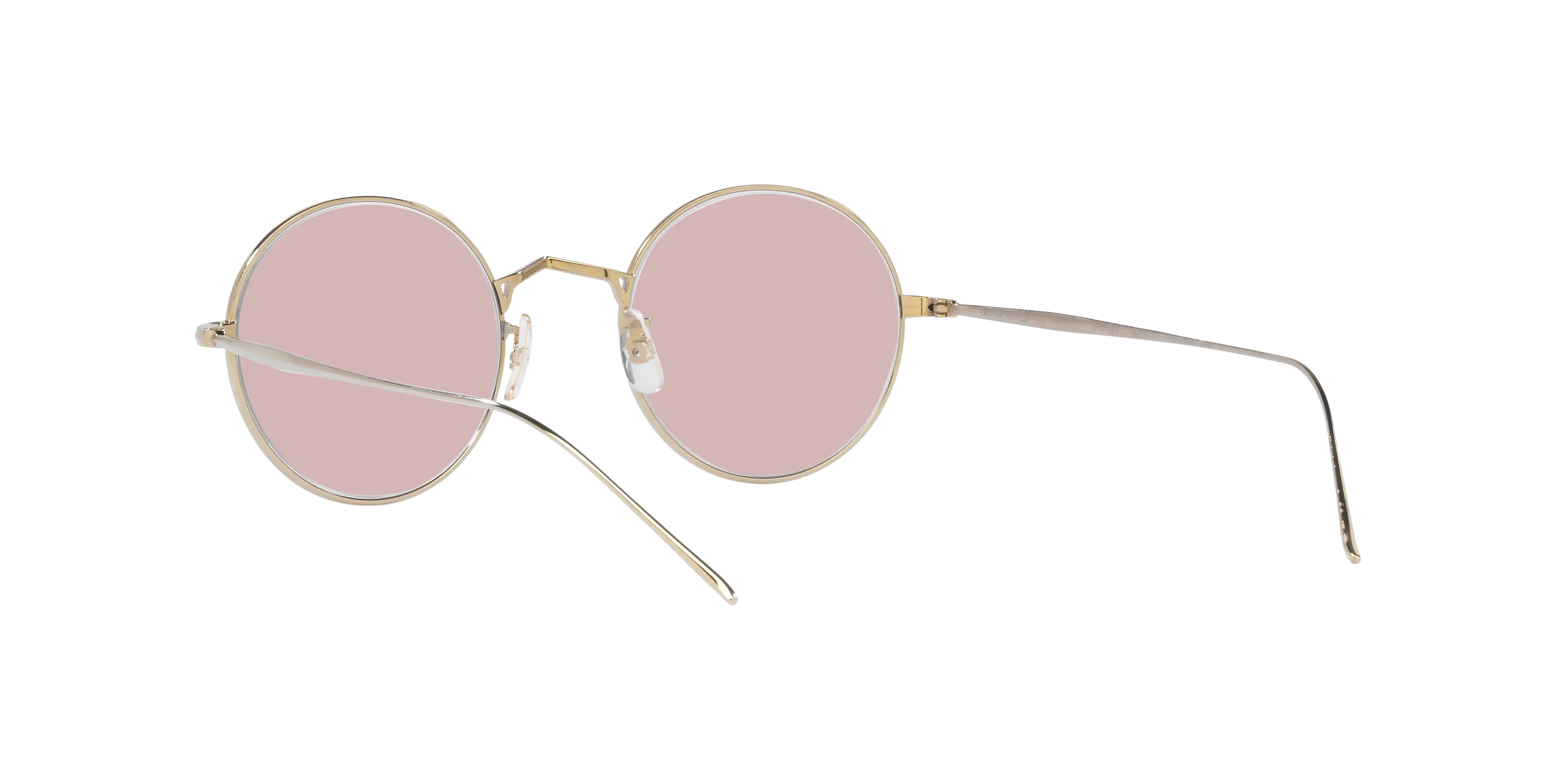 Oliver Peoples OV1293ST G. PONTI-3 50354Q Occhiali da sole Titanio Oro Rosa Rotonda Fotocromatiche - immagine 4