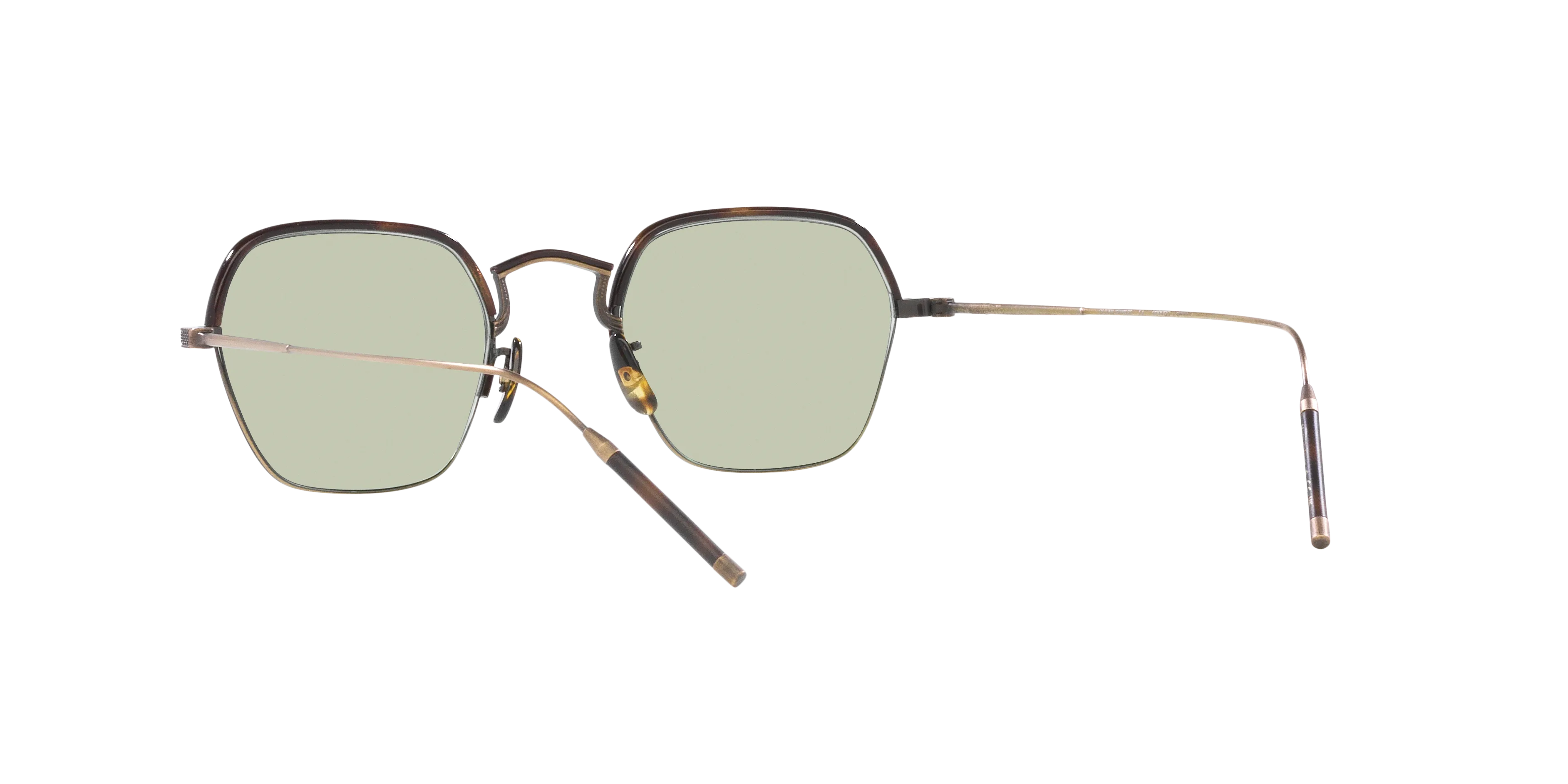 Oliver Peoples OV1291T TK-7 5284 Montature da vista Titanio Oro Verde Squadrata Normale - immagine 4