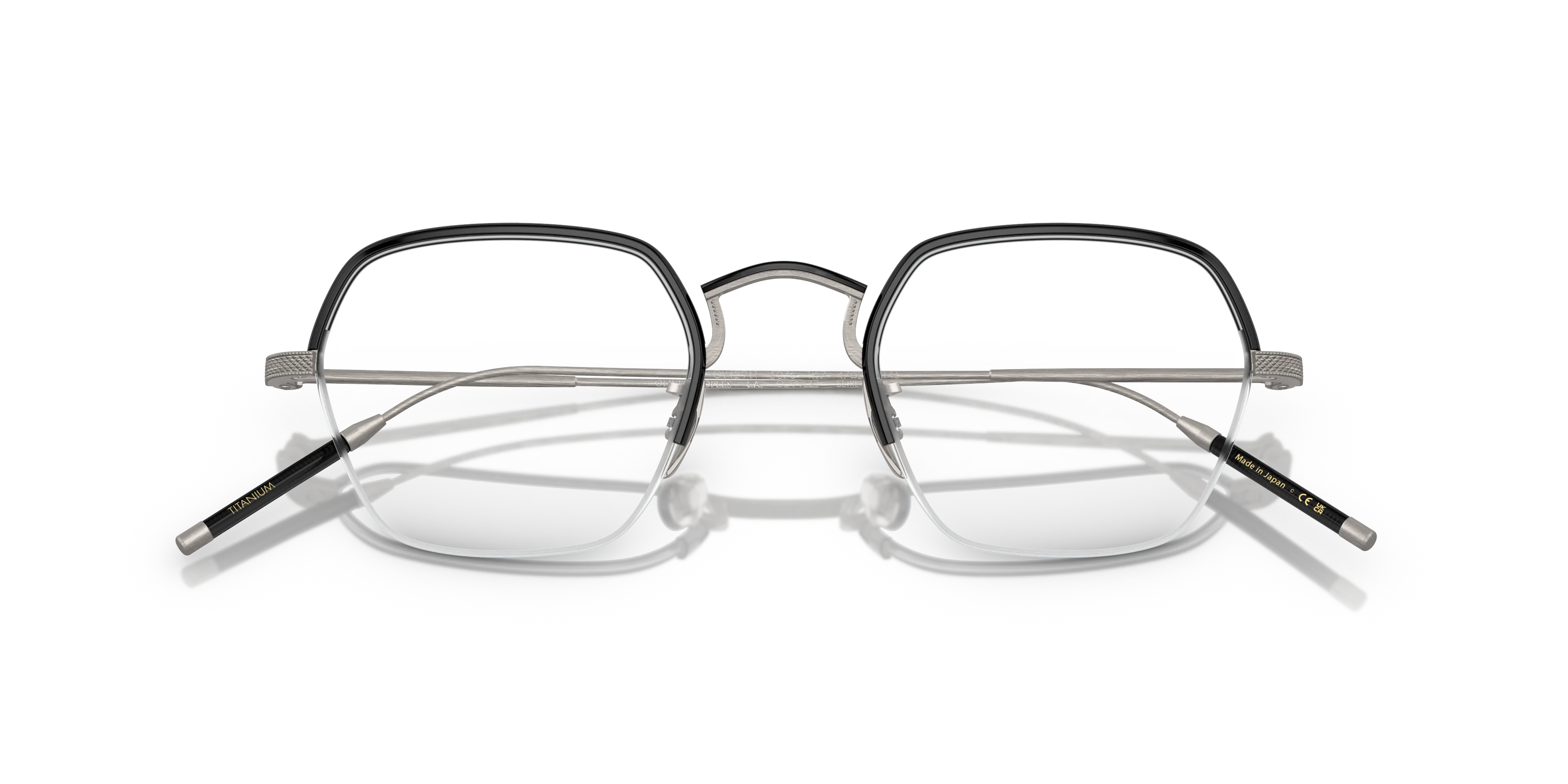 Oliver Peoples OV1291T TK-7 5076 Montature da vista Titanio Grigio Trasparente Squadrata Normale - immagine 2