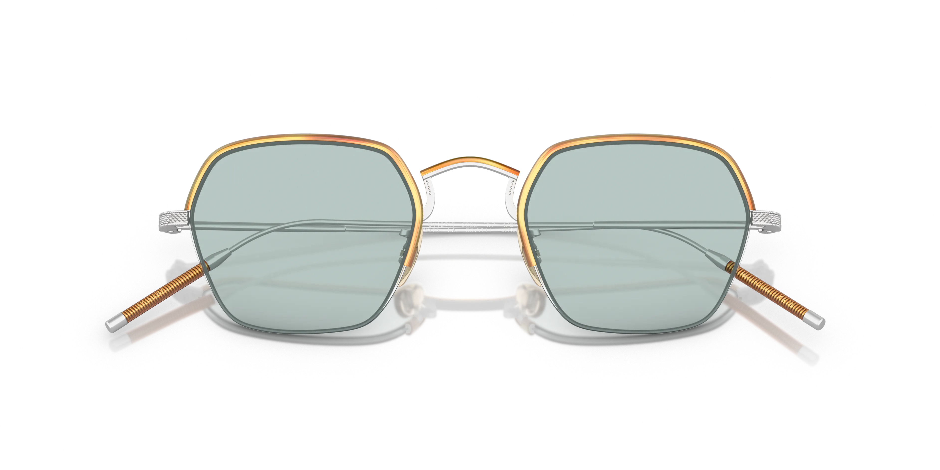 Oliver Peoples OV1291T TK-7 5036 Montature da vista Titanio Argento Blu Squadrata Normale - immagine 2