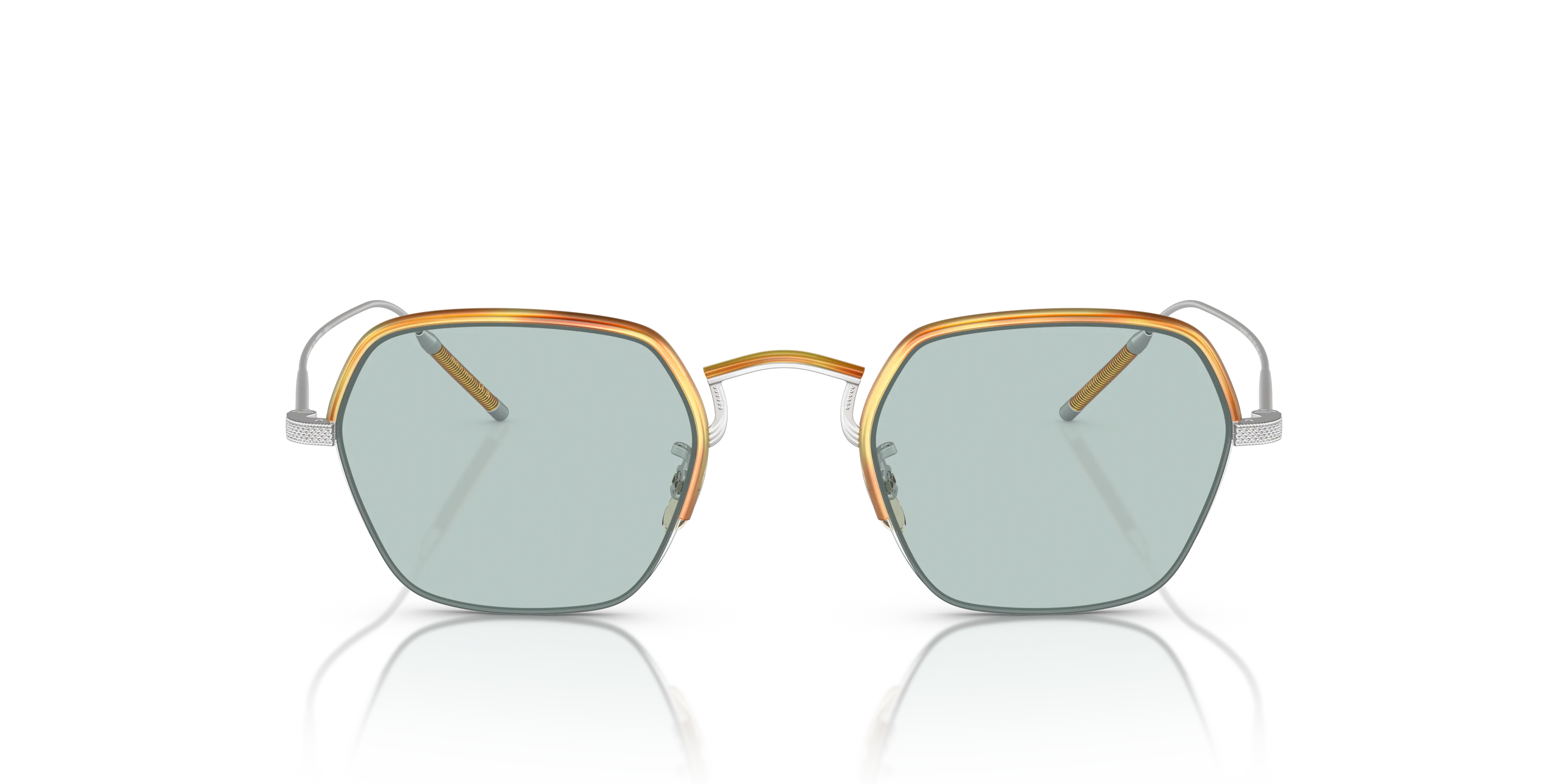 Oliver Peoples OV1291T TK-7 5036 Montature da vista Titanio Argento Blu Squadrata Normale - immagine 3