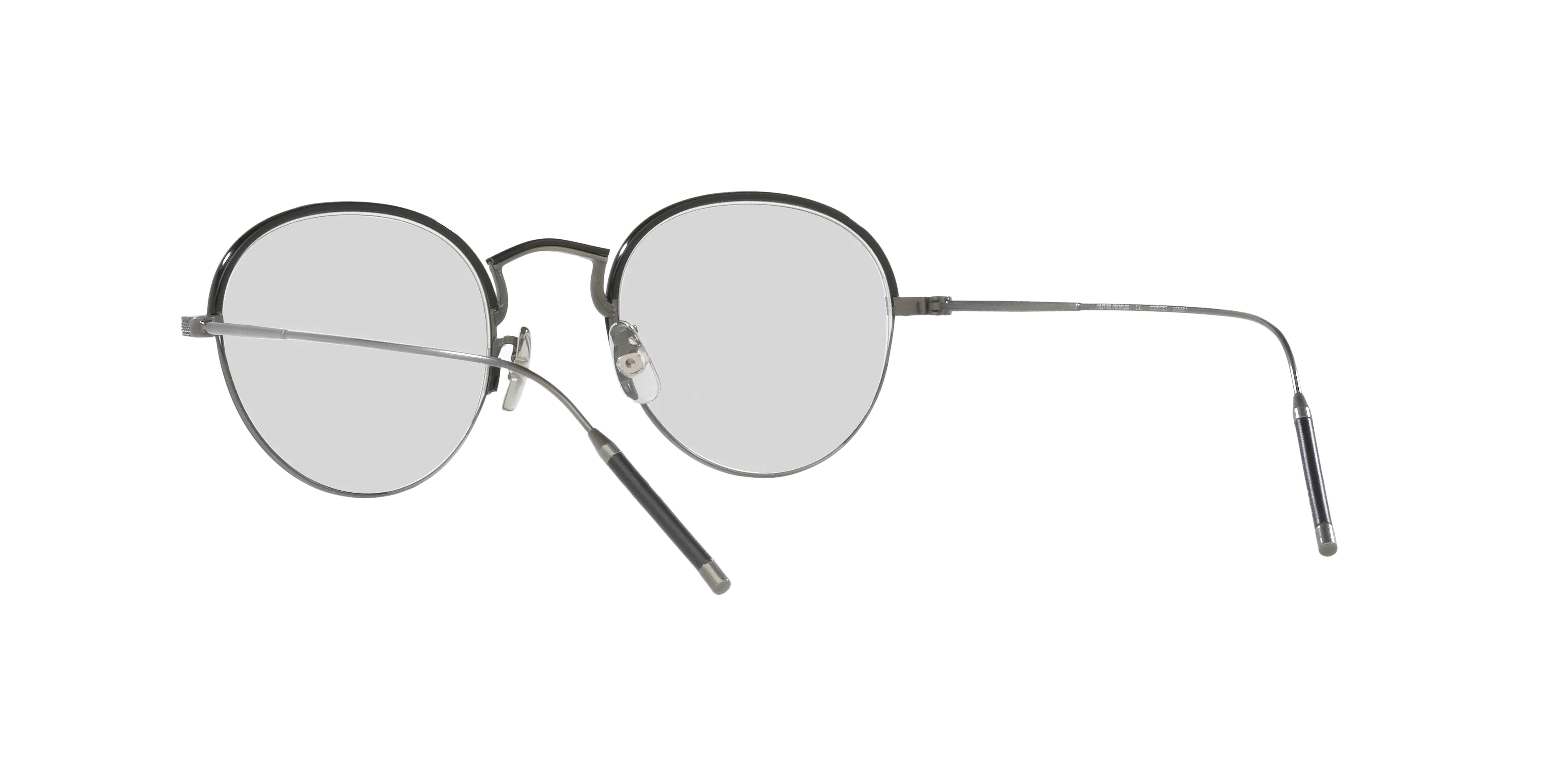 Oliver Peoples OV1290T TK-6 5076 Montature da vista Titanio Grigio Argento Rotonda Normale - immagine 4