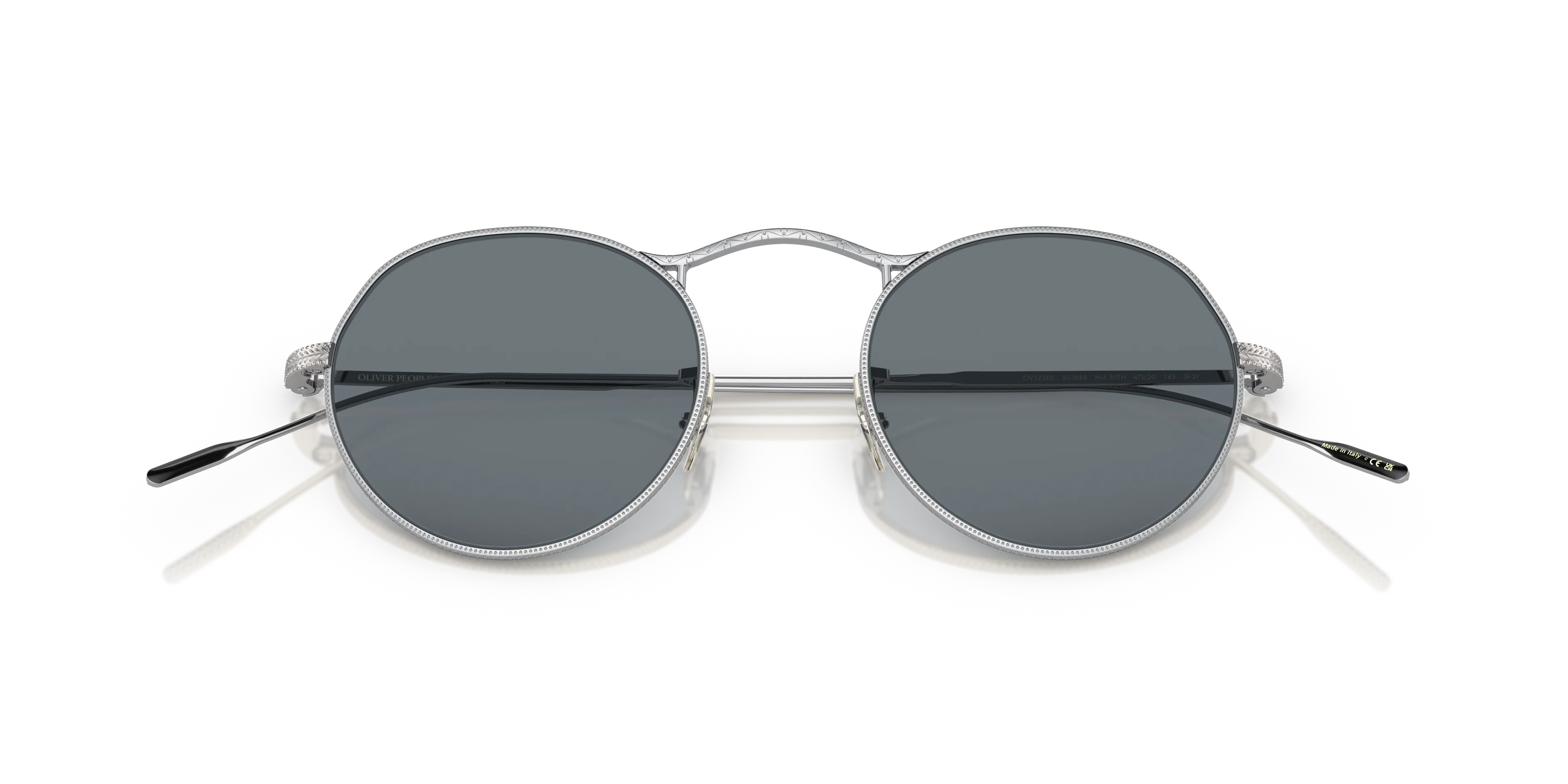 Oliver Peoples OV1220S M-4 30TH 5036R8 Occhiali da sole Metallo Argento Grigio Pantos Fotocromatiche - immagine 2