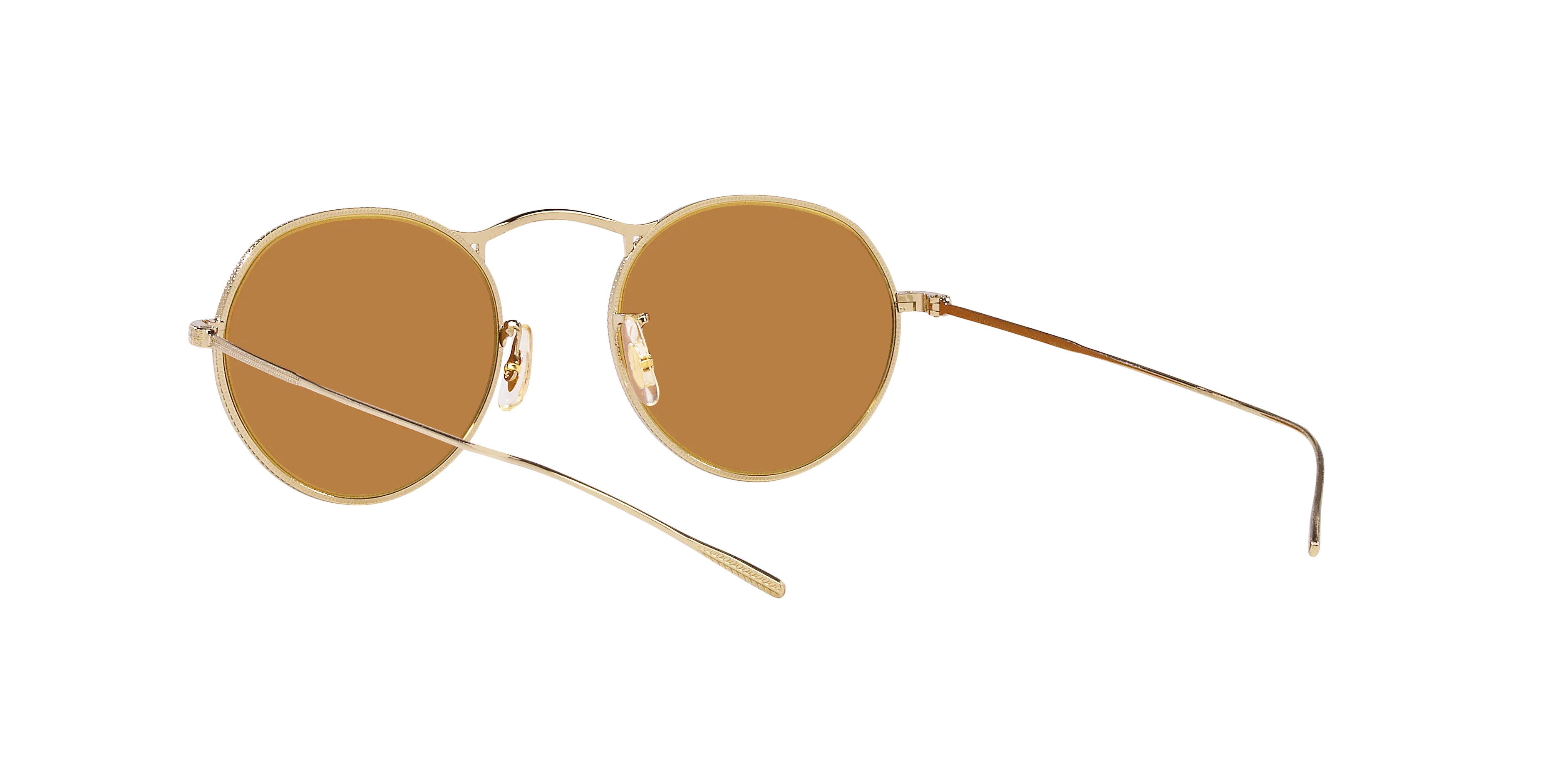 Oliver Peoples OV1220S M-4 30TH 503553 Occhiali da sole Metallo Oro Arancione Pantos Normale - immagine 4