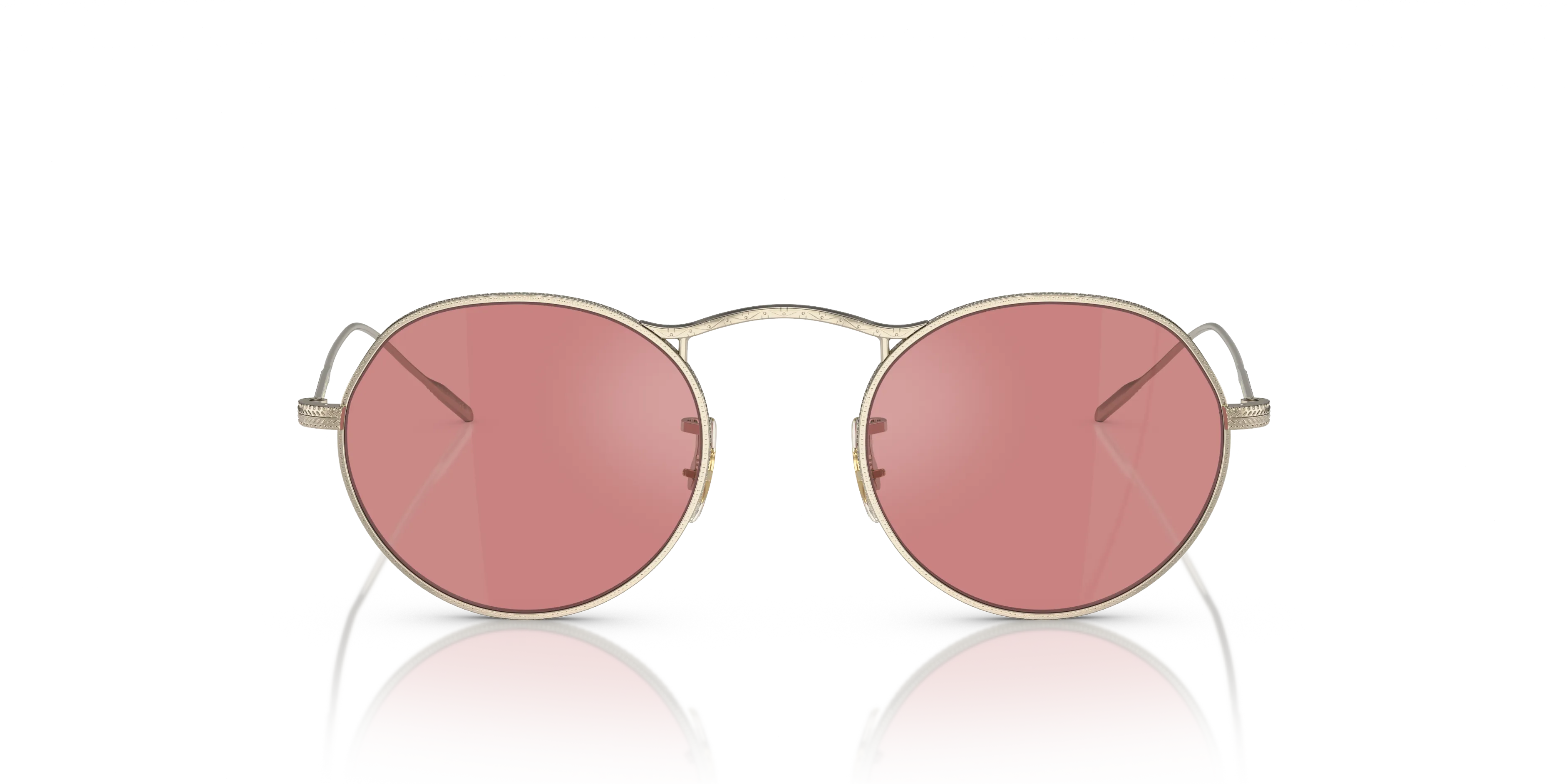 Oliver Peoples OV1220S M-4 30TH 50353E Occhiali da sole Metallo Oro Viola Pantos Fotocromatiche - immagine 3