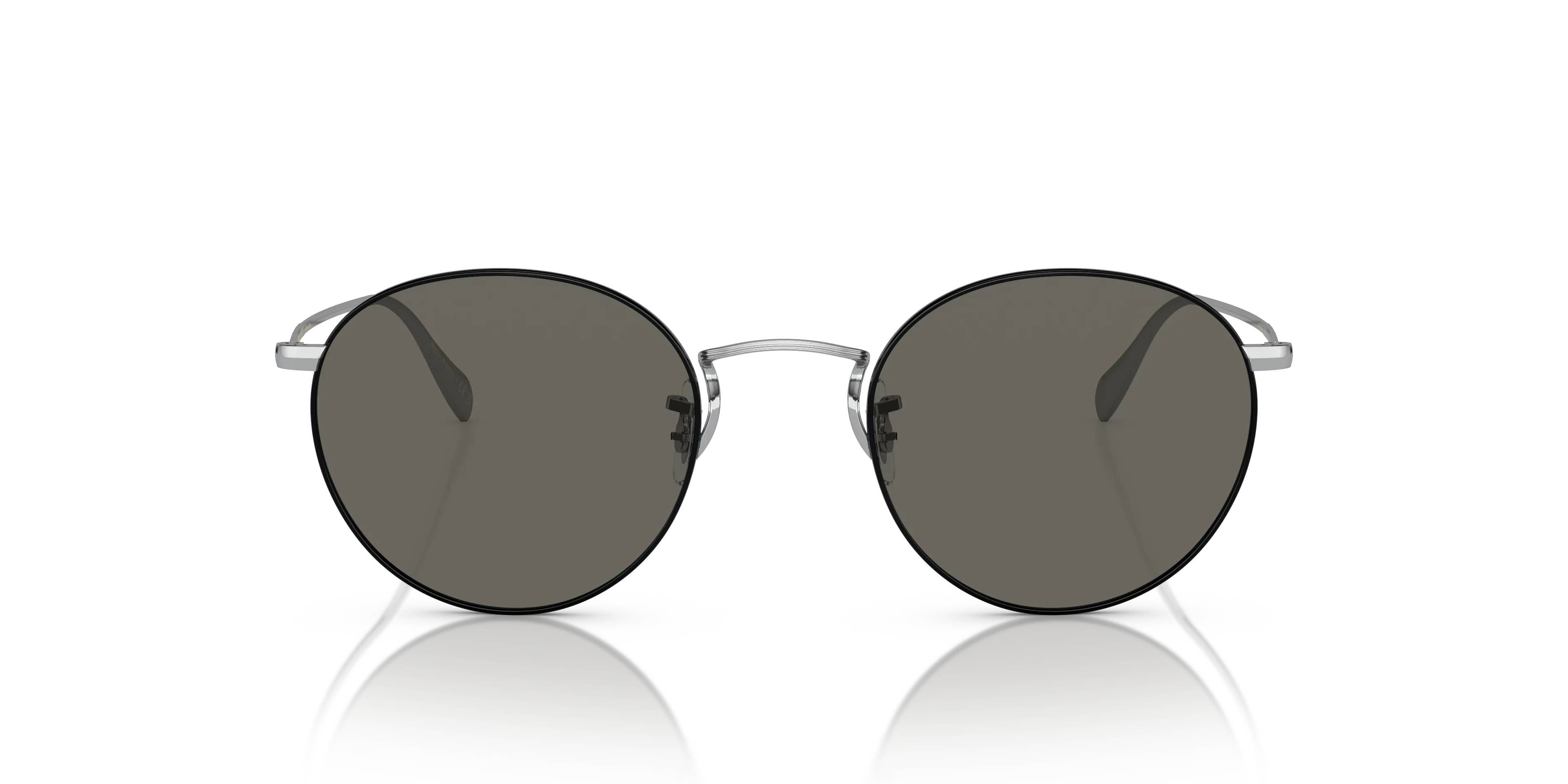 Oliver Peoples OV1186S COLERIDGE SUN 5306R5 Occhiali da sole Metallo Argento Grigio Pantos Normale - immagine 3