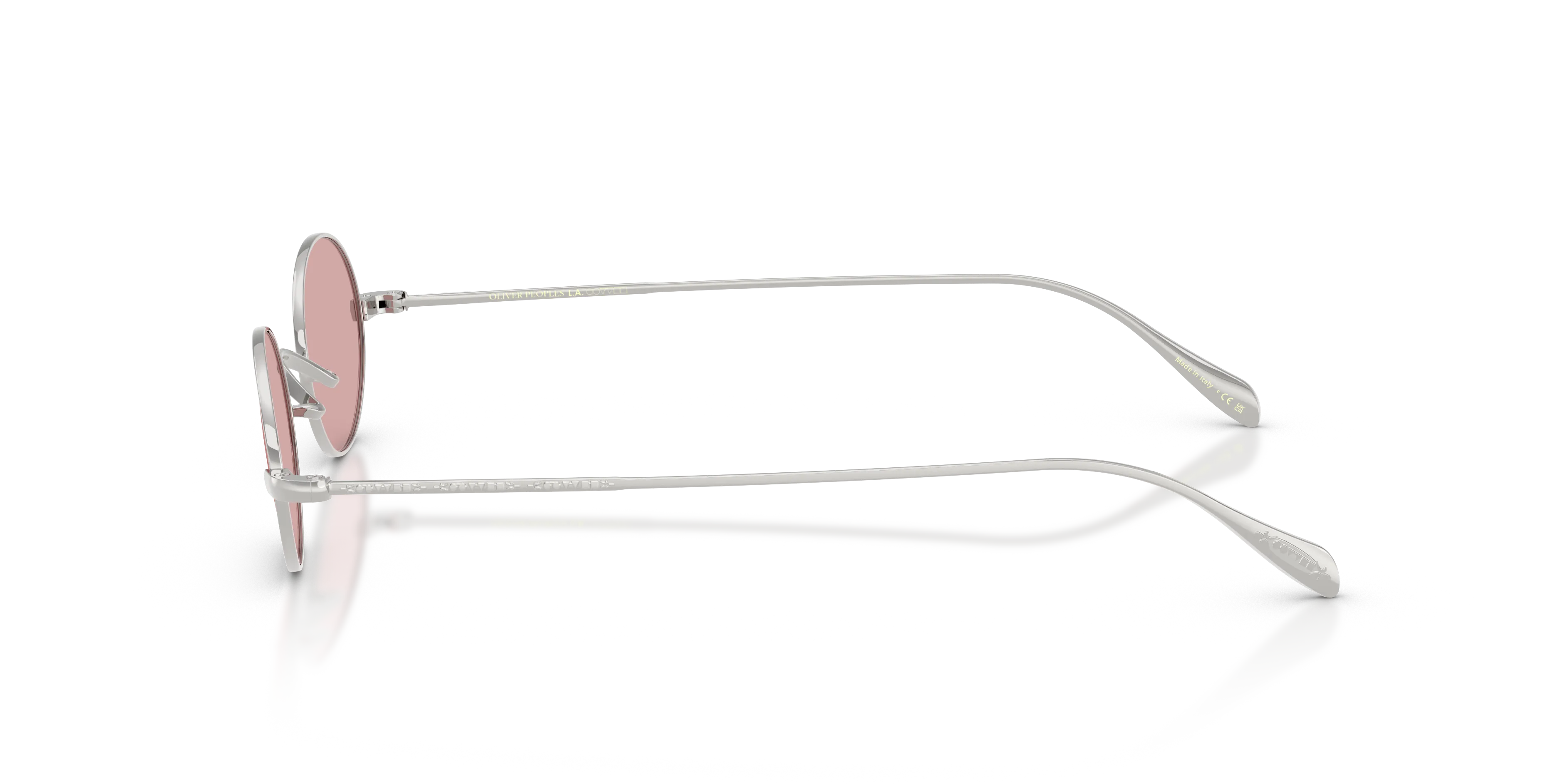 Oliver Peoples OV1185 CALIDOR 5345 Montature da vista Metallo Argento Rosa Rotonda Normale - immagine 4