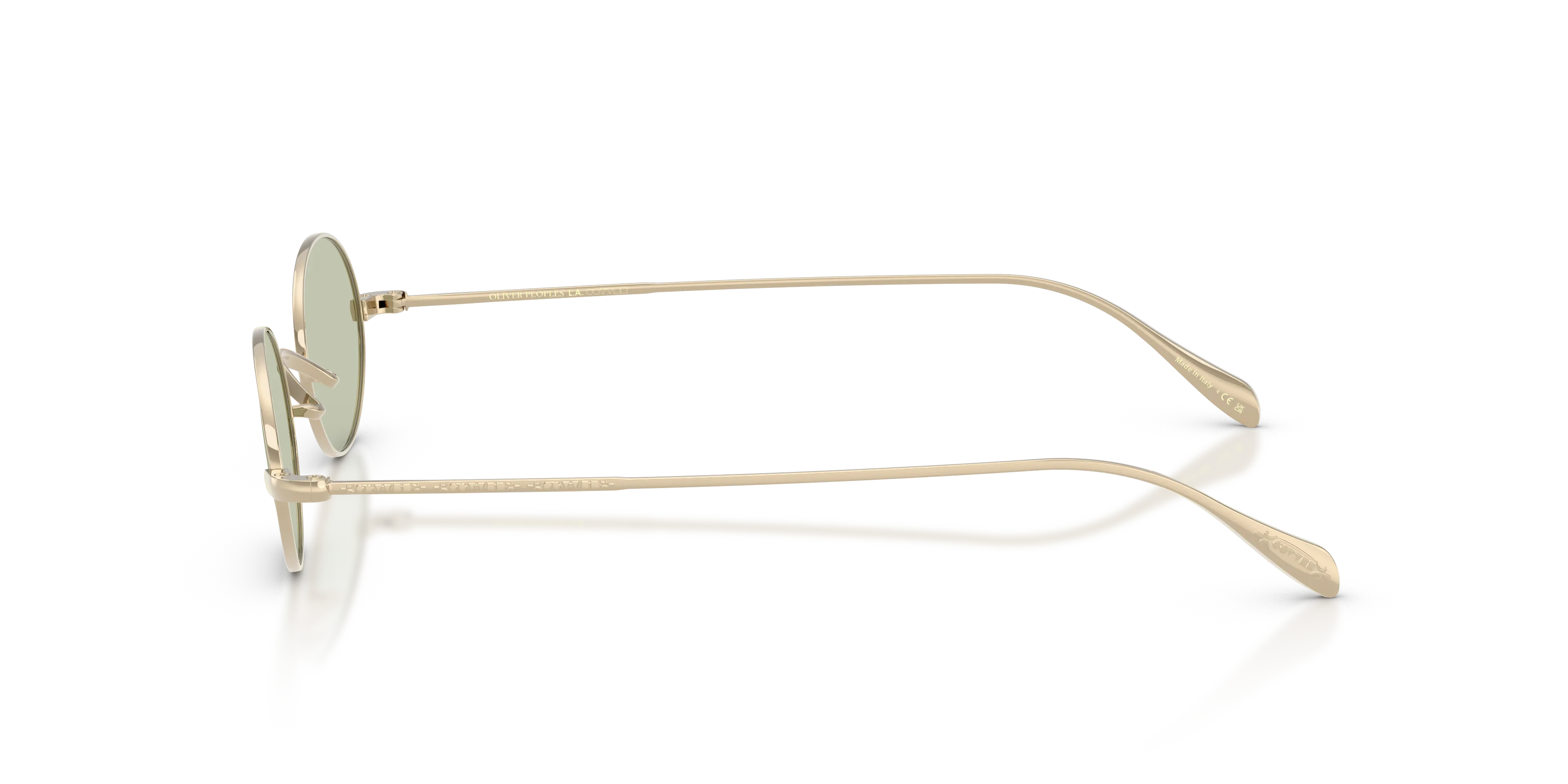 Oliver Peoples OV1185 CALIDOR 5344 Montature da vista Metallo Oro Verde Rotonda Normale - immagine 4