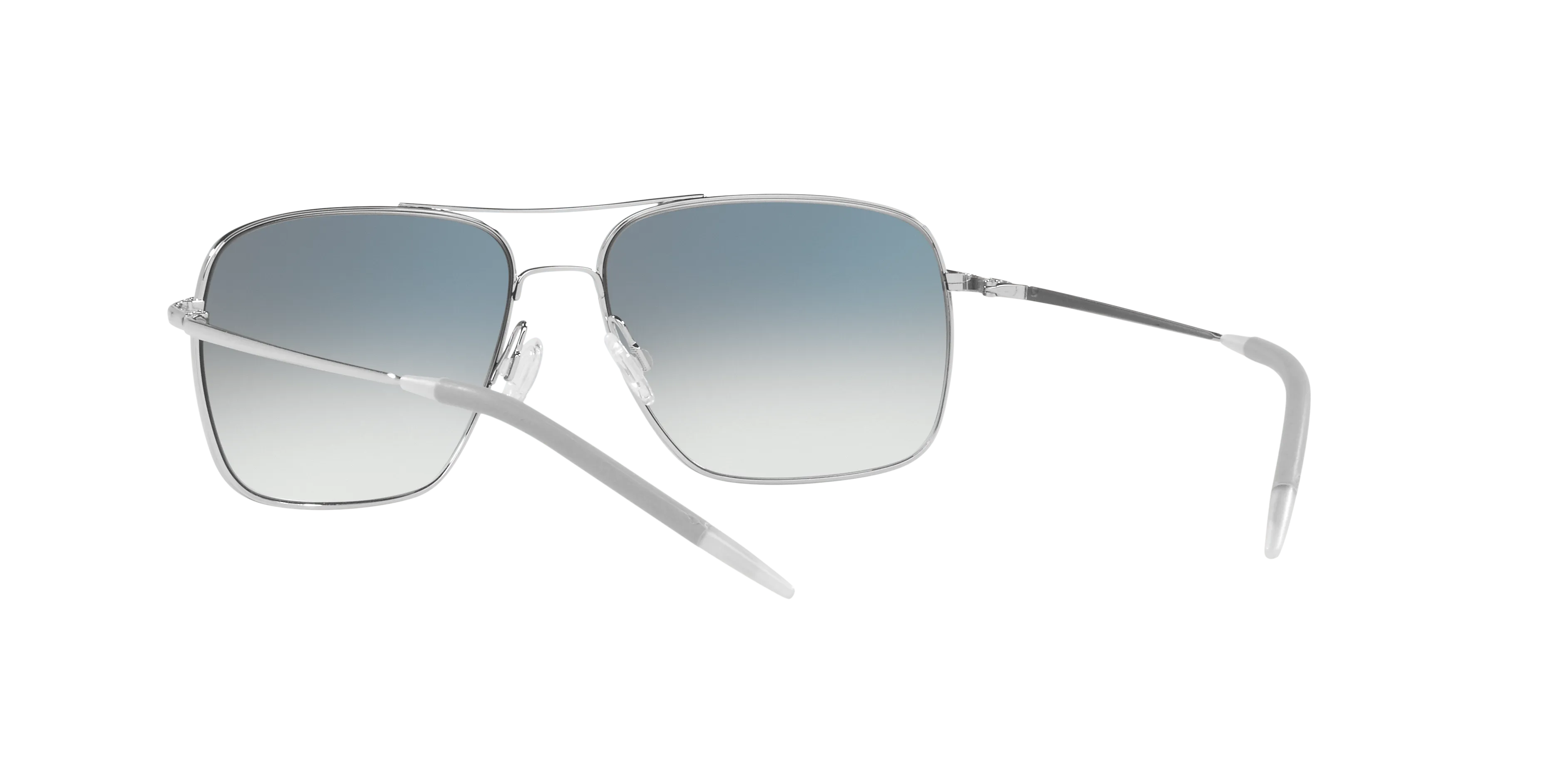 Oliver Peoples OV1150S CLIFTON 50363F Occhiali da sole Metallo Argento Blu Squadrata Fotocromatiche - immagine 4