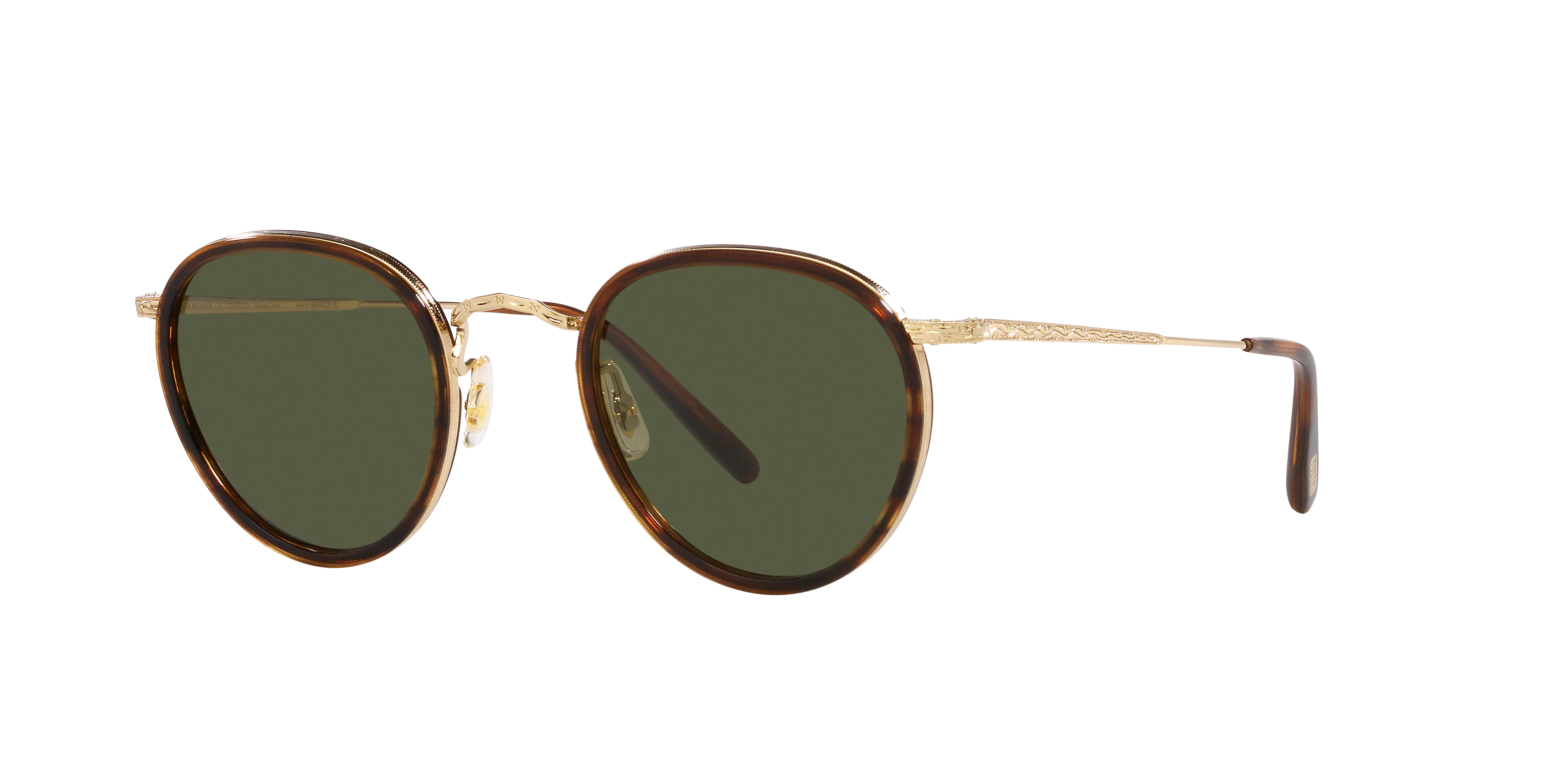 Oliver Peoples OV1104S MP-2 SUN 533052 Occhiali da sole Acetato Tartaruga Verde G15 Pantos Normale - immagine 1