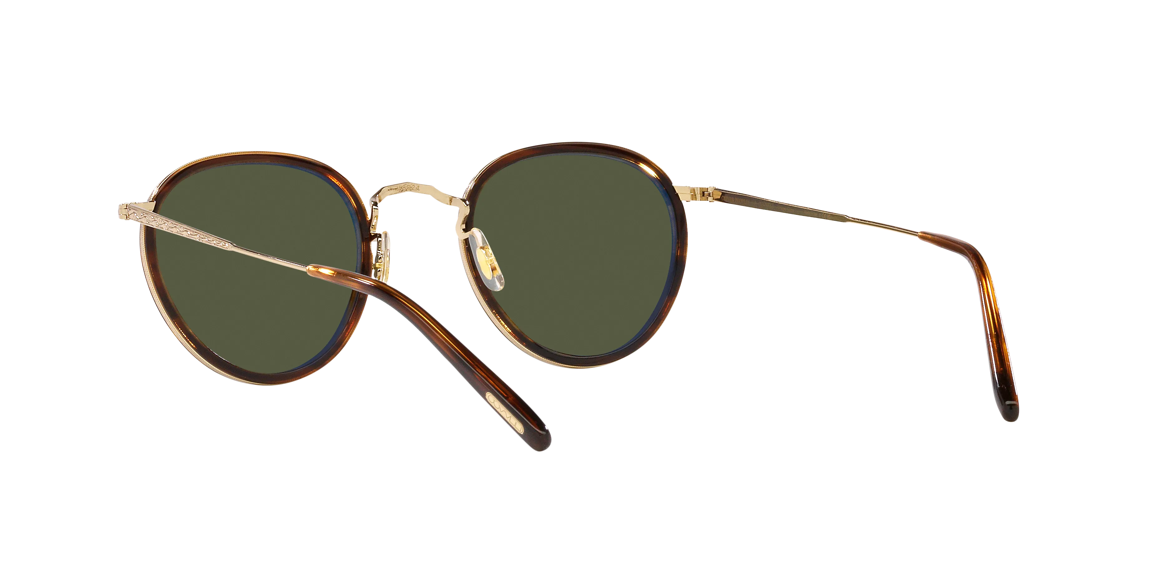 Oliver Peoples OV1104S MP-2 SUN 533052 Occhiali da sole Acetato Tartaruga Verde G15 Pantos Normale - immagine 4