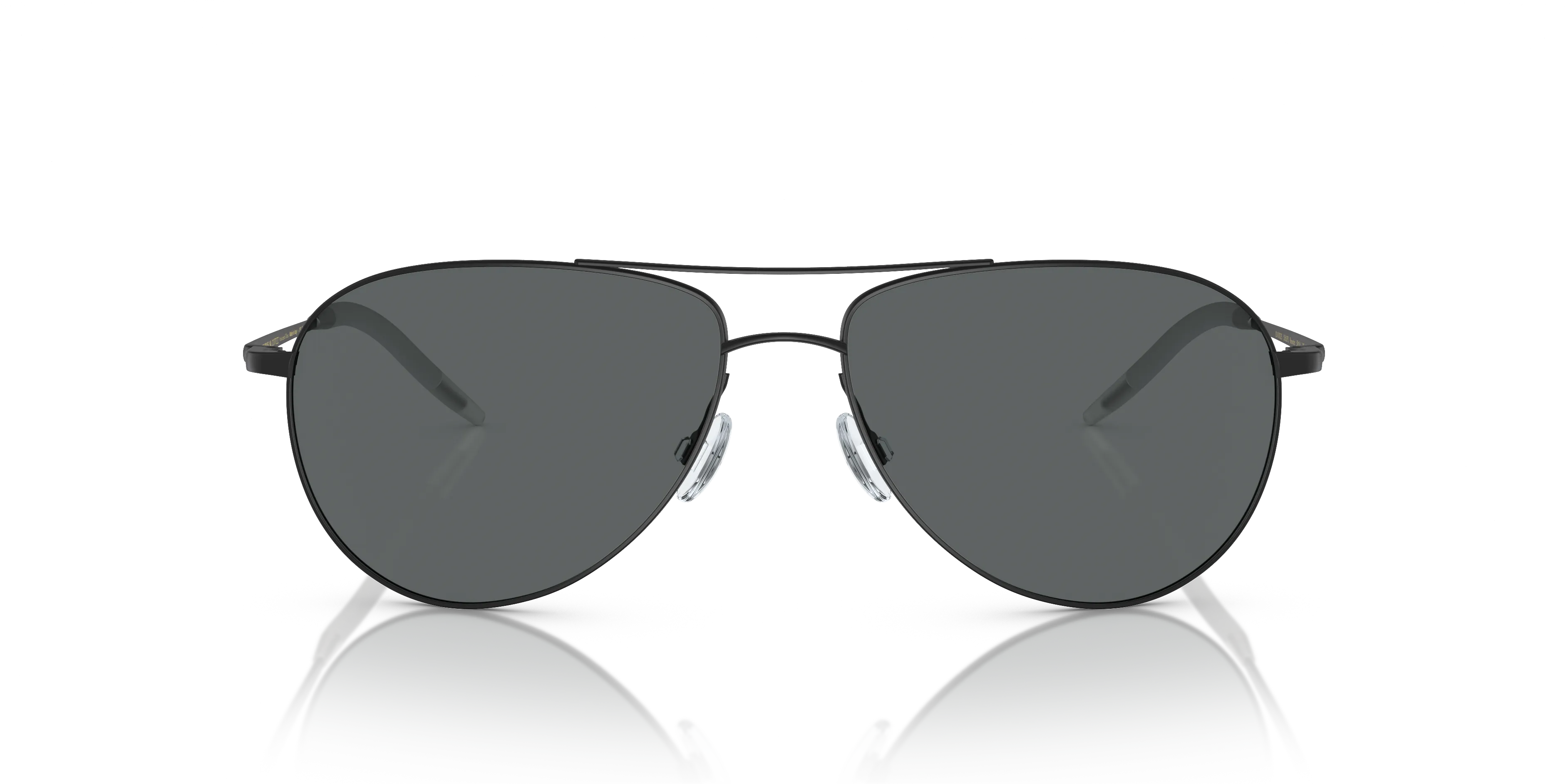 Oliver Peoples OV1002S BENEDICT 5062P2 Occhiali da sole Metallo Nero Grigio Pilot Polarizzata - immagine 3