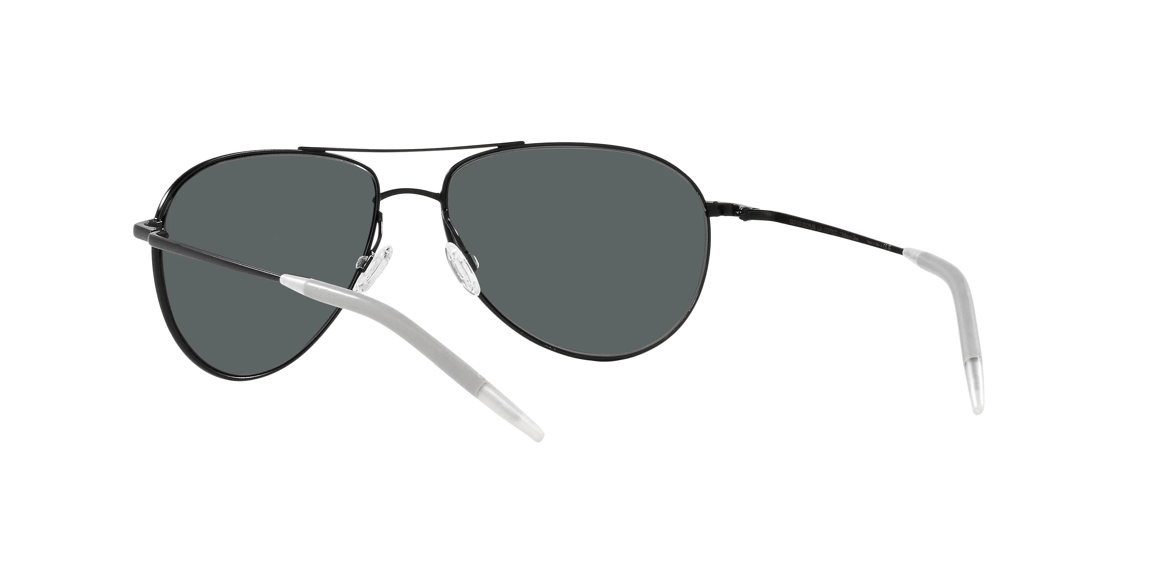 Oliver Peoples OV1002S BENEDICT 5062P2 Occhiali da sole Metallo Nero Grigio Pilot Polarizzata - immagine 4