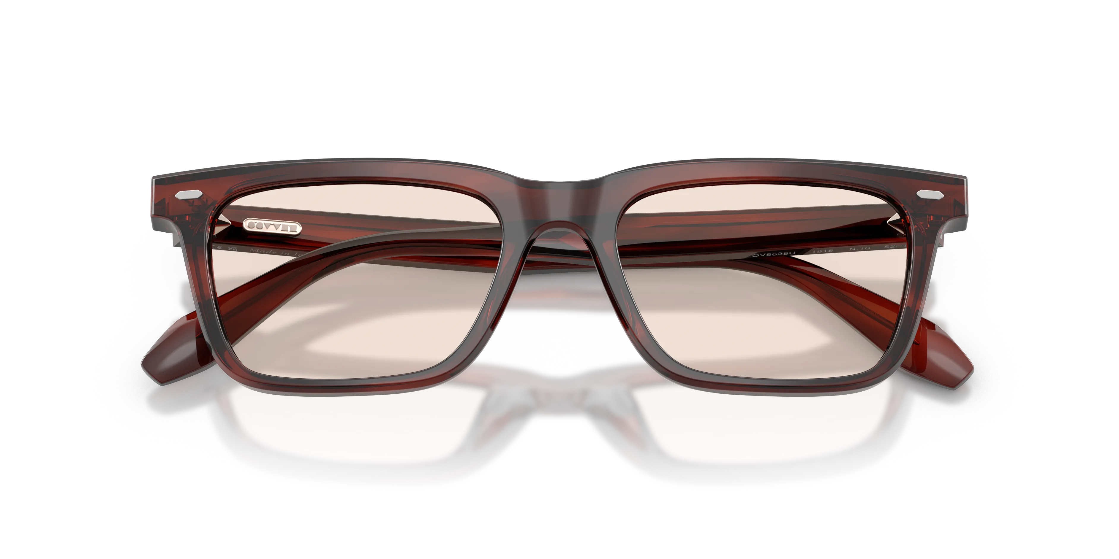 Oliver Peoples OV5628U N.10 1818 Montature da vista Acetato Marrone Squadrata Normale - immagine 2