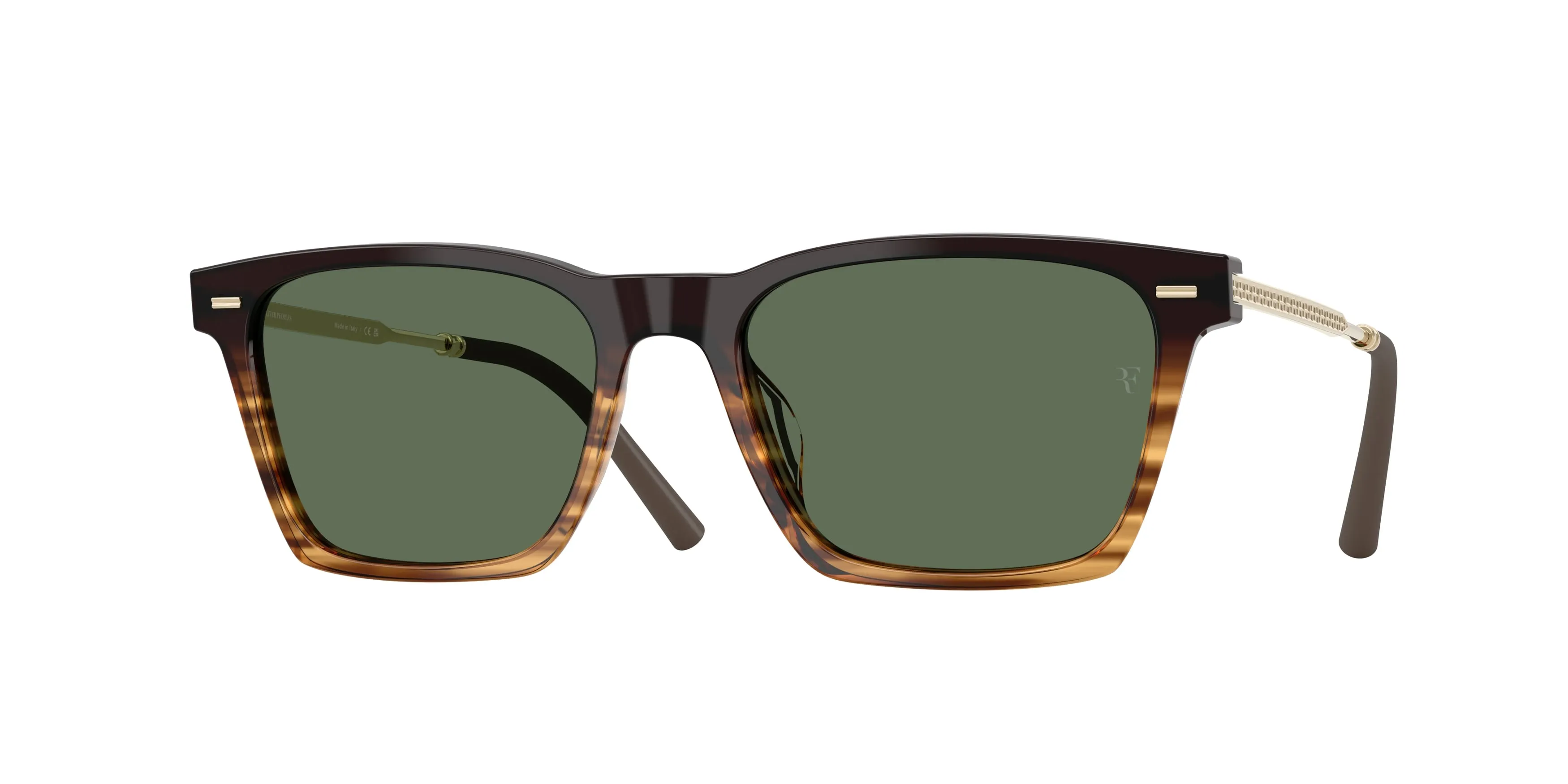 Oliver Peoples OV5624SU R-19 13929A Occhiali da sole Acetato Marrone Pillow Polarizzata - immagine 1