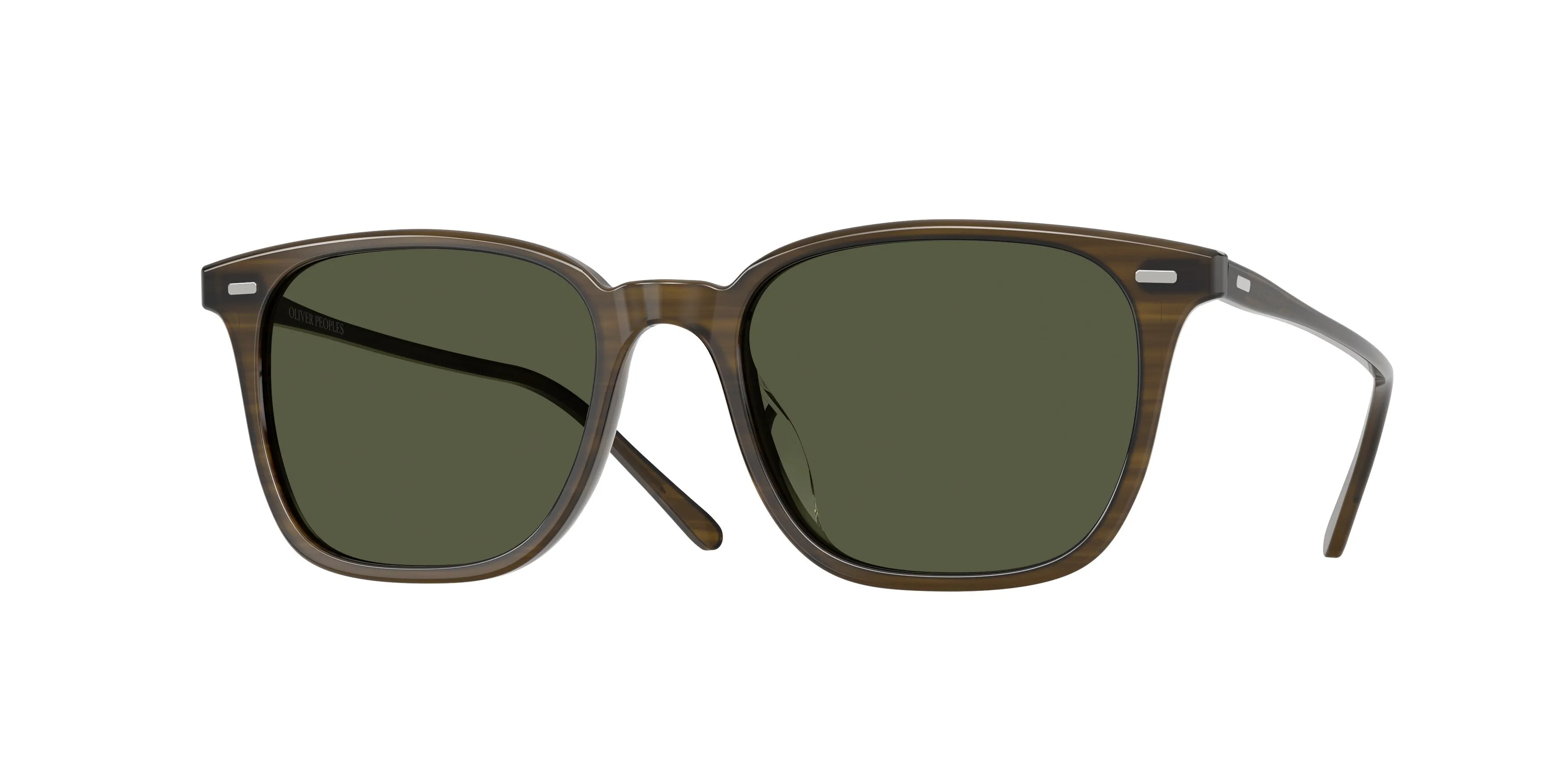 Oliver Peoples OV5614SU LAEDIN 182152 Occhiali da sole Acetato Verde Squadrata Normale - immagine 1