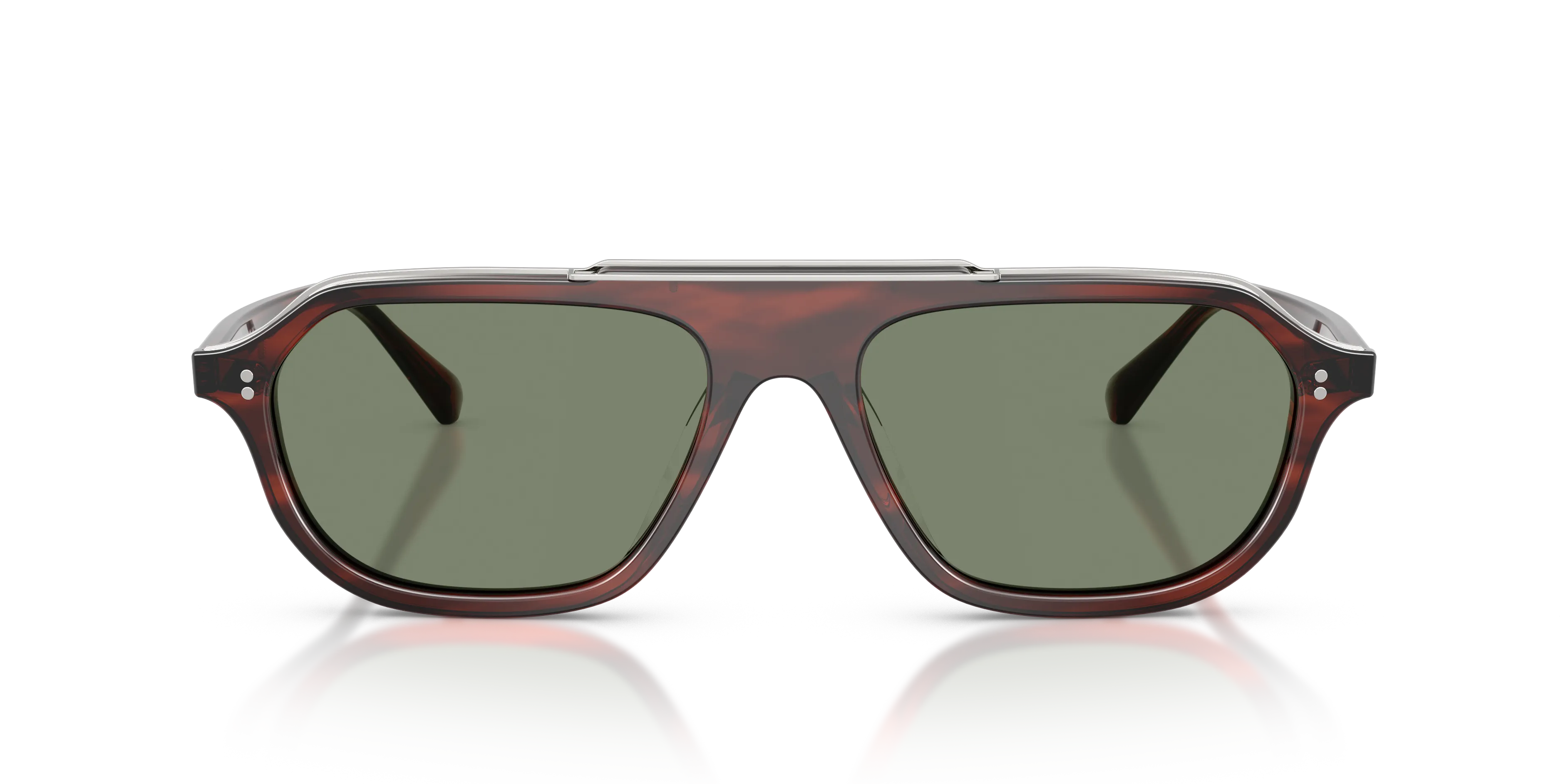 Oliver Peoples OV5613SU ESTIN 181852 Occhiali da sole Acetato Marrone Geometrica Normale - immagine 3
