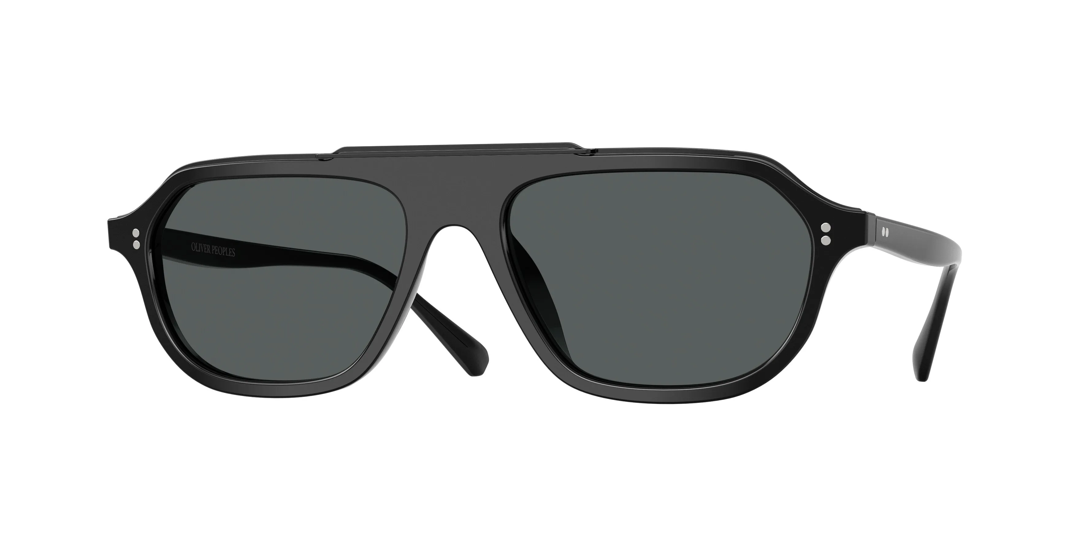 Oliver Peoples OV5613SU ESTIN 1731P2 Occhiali da sole Acetato Nero Geometrica Polarizzata - immagine 1