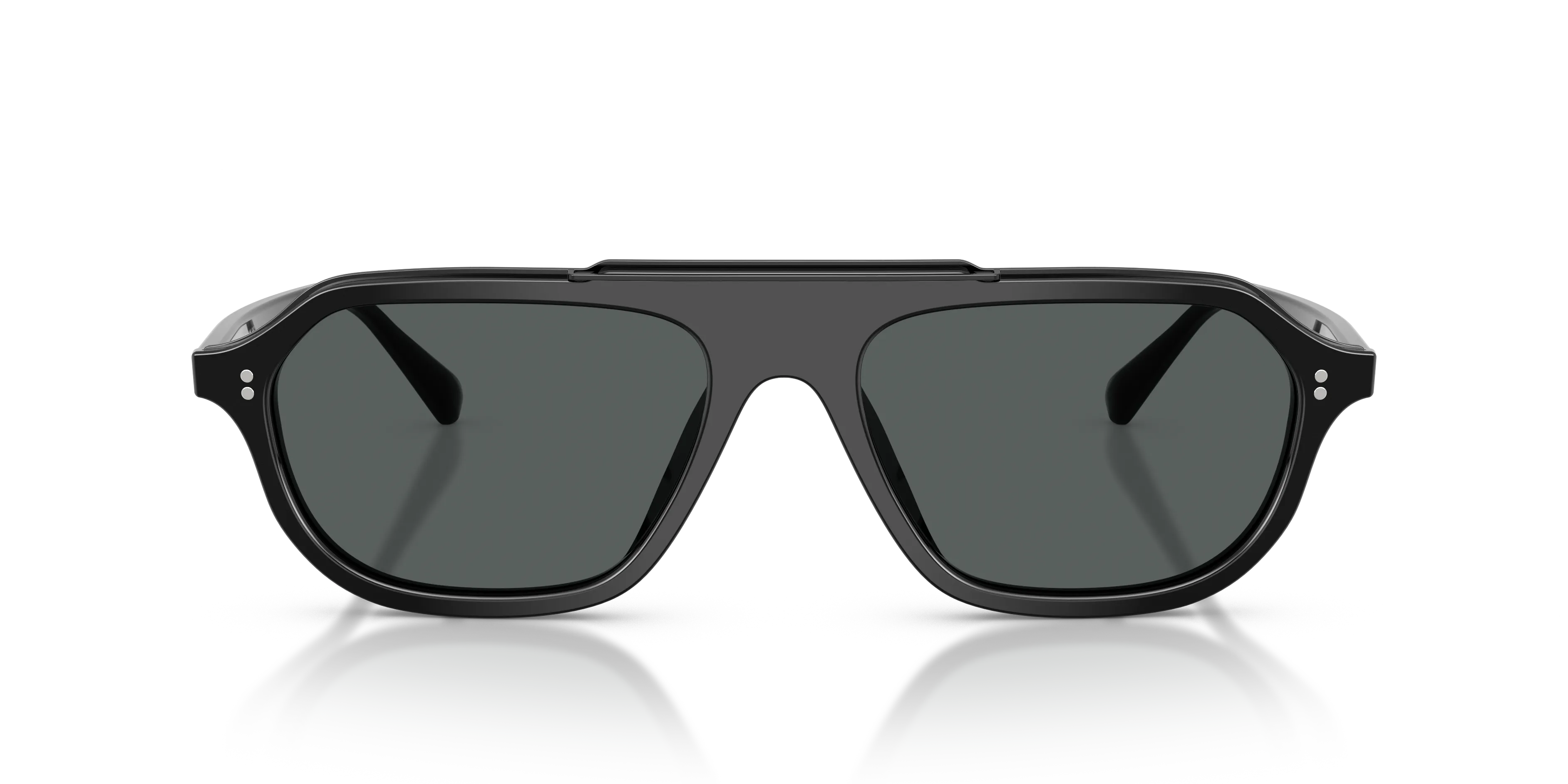 Oliver Peoples OV5613SU ESTIN 1731P2 Occhiali da sole Acetato Nero Geometrica Polarizzata - immagine 3