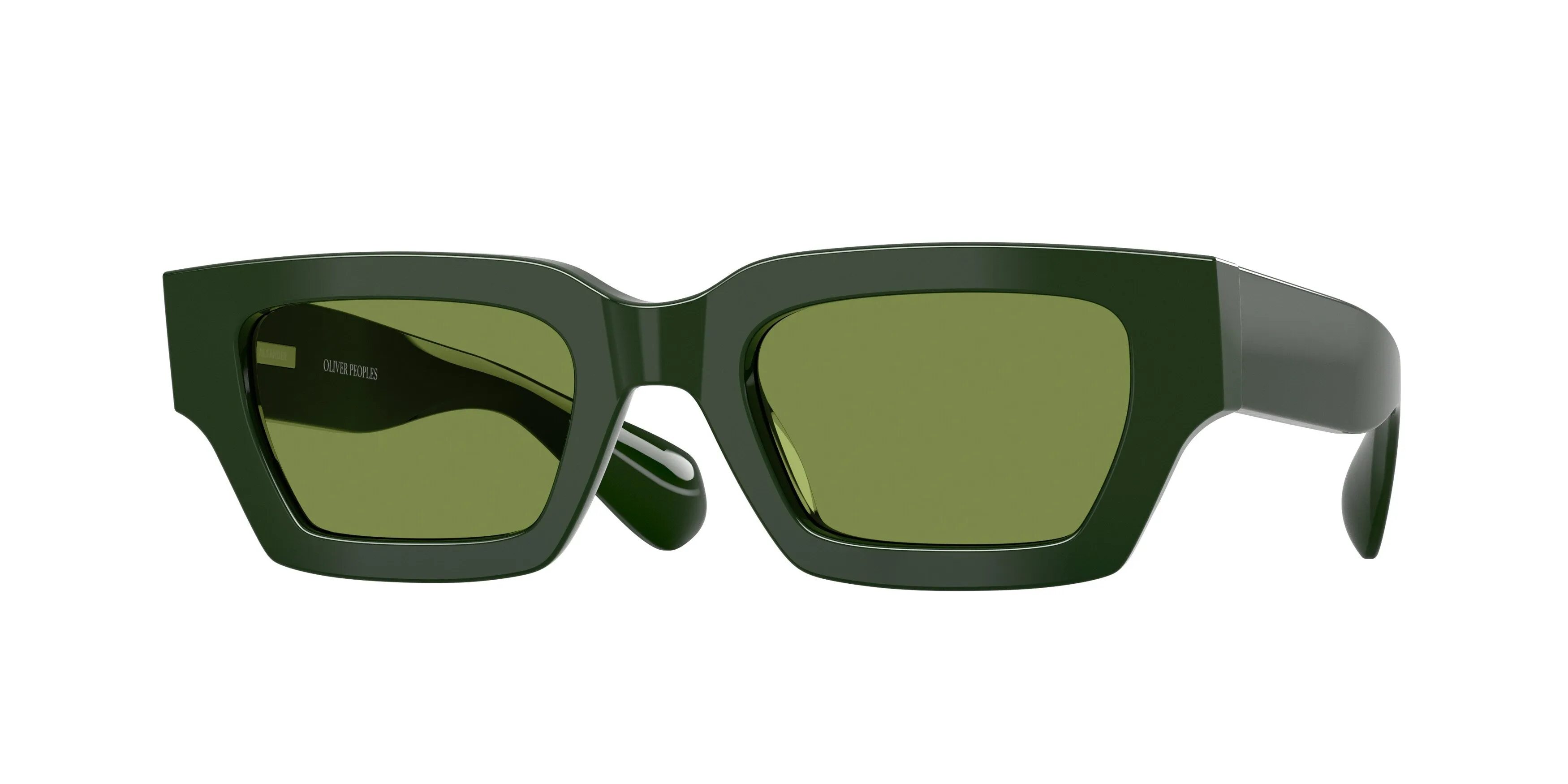 Oliver Peoples x Jil Sander OV5612SU EDITION 6 181152 Occhiali da sole Acetato Verde Squadrata Normale - immagine 1