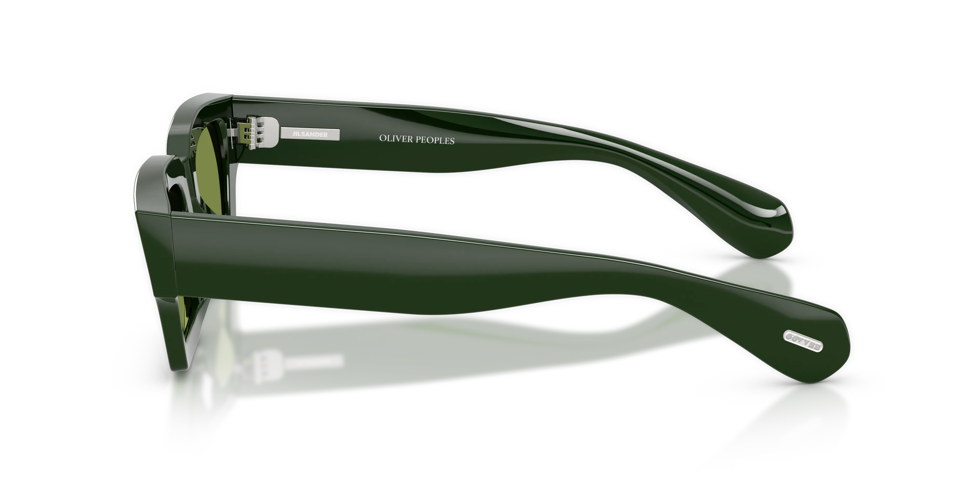 Oliver Peoples x Jil Sander OV5612SU EDITION 6 181152 Occhiali da sole Acetato Verde Squadrata Normale - immagine 4