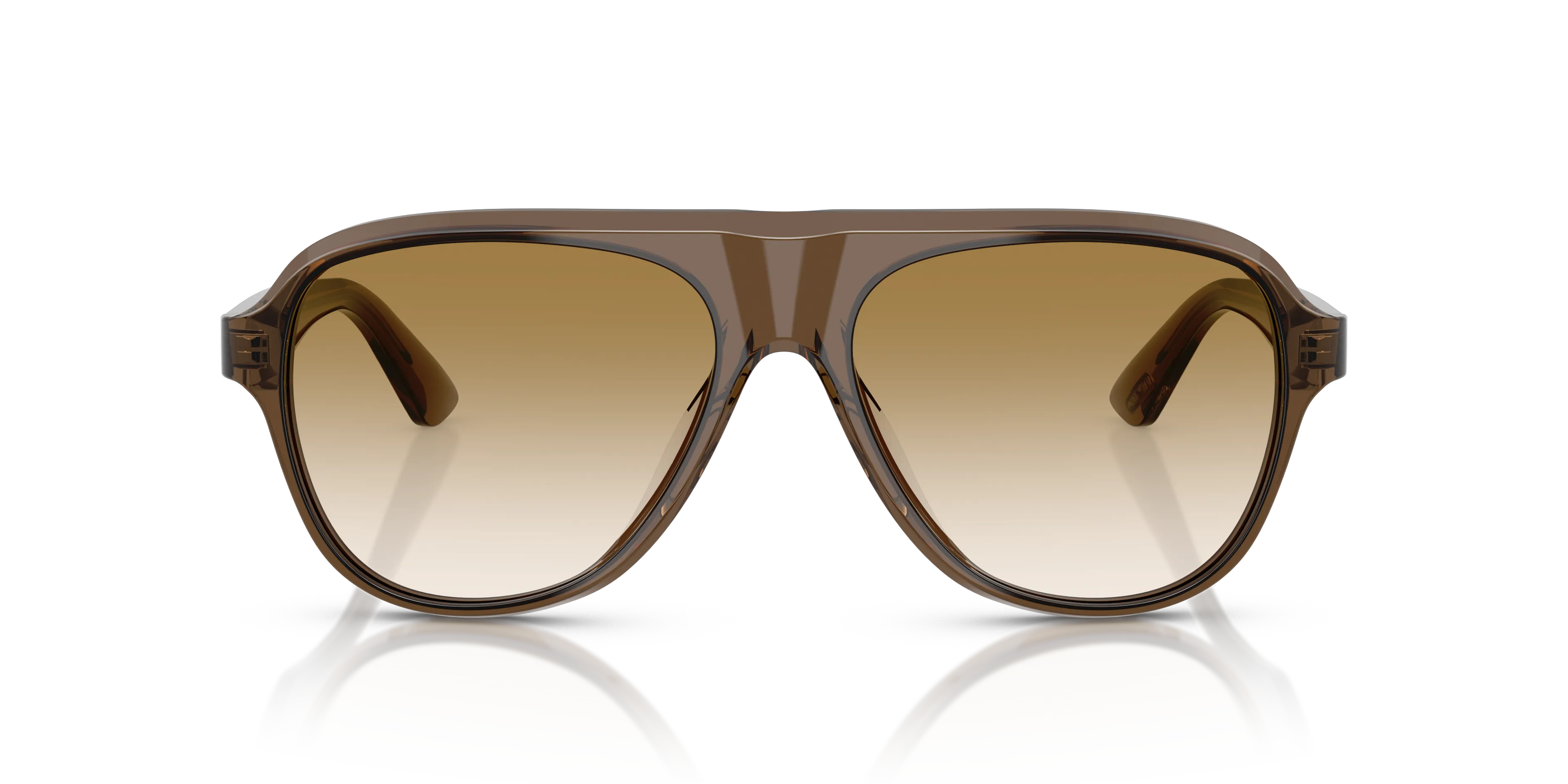 Oliver Peoples OV5581U PAUL NEWMAN 1625 Montature da vista Acetato Marrone Pilot Normale Sfumato - immagine 3