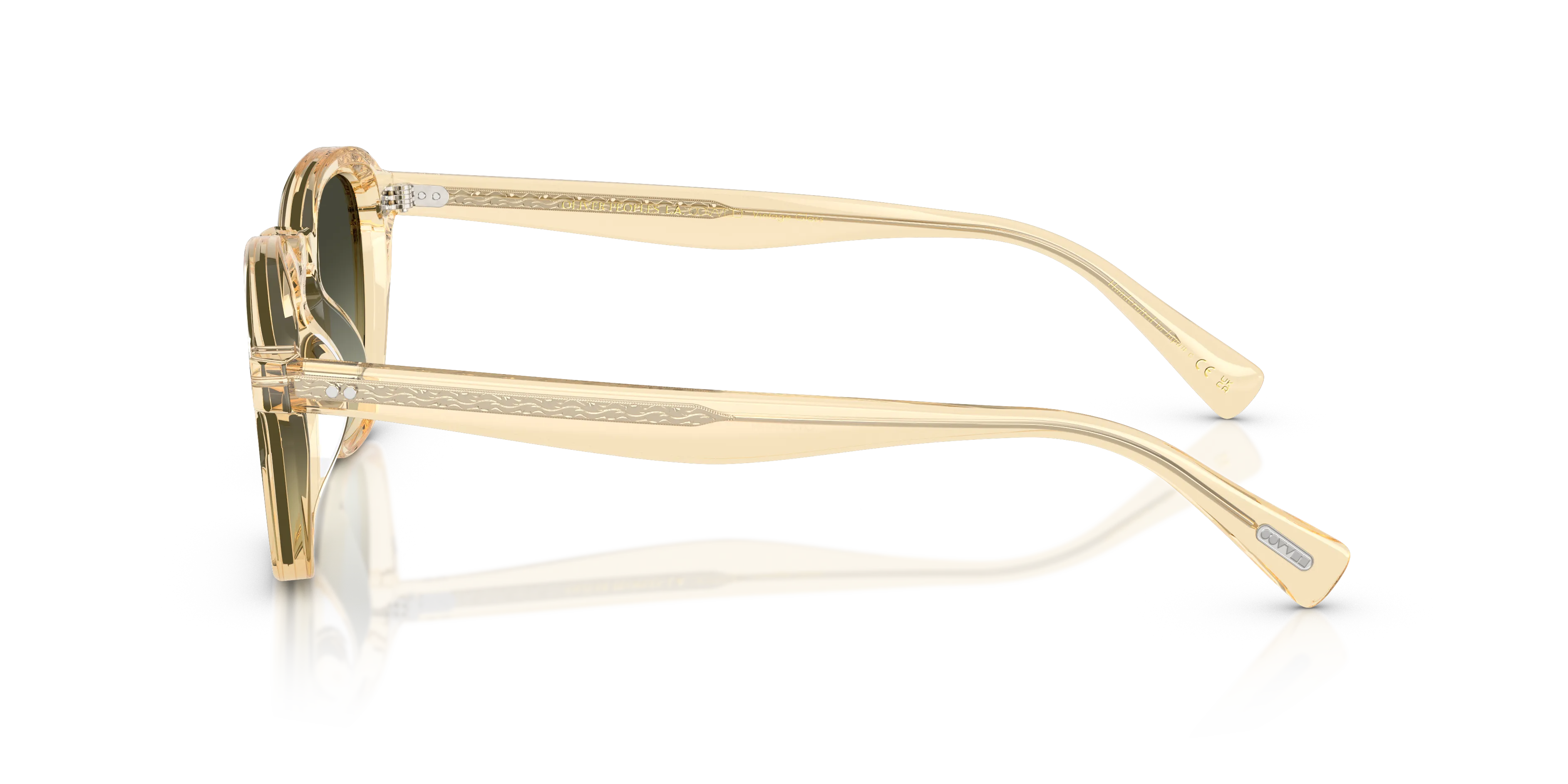 Oliver Peoples OV5580SU EYLES 1792BH Occhiali da sole Acetato Beige Squadrata Normale - immagine 4