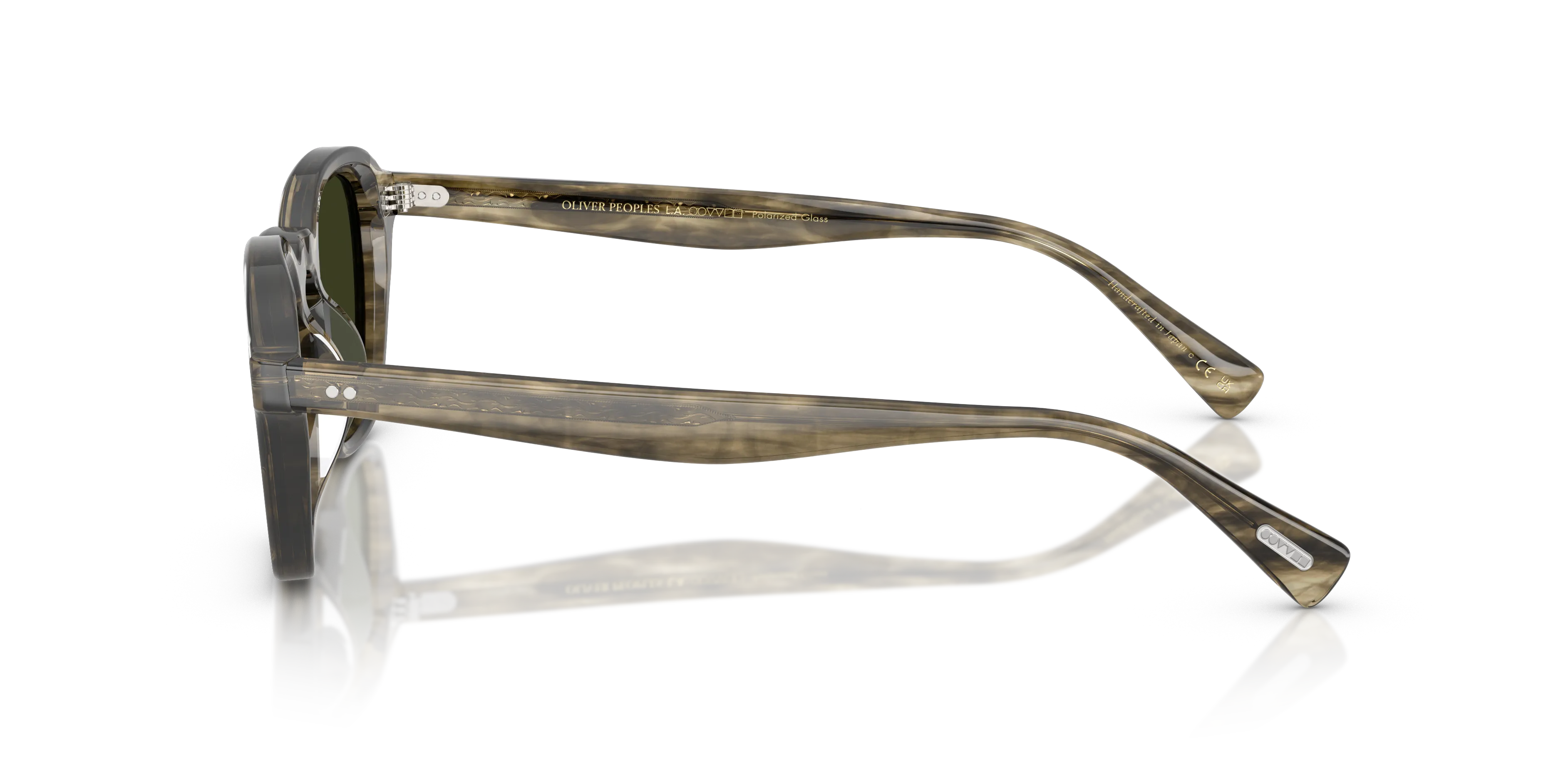 Oliver Peoples OV5580SU EYLES 1735P1 Occhiali da sole Acetato Verde Squadrata Polarizzata - immagine 4