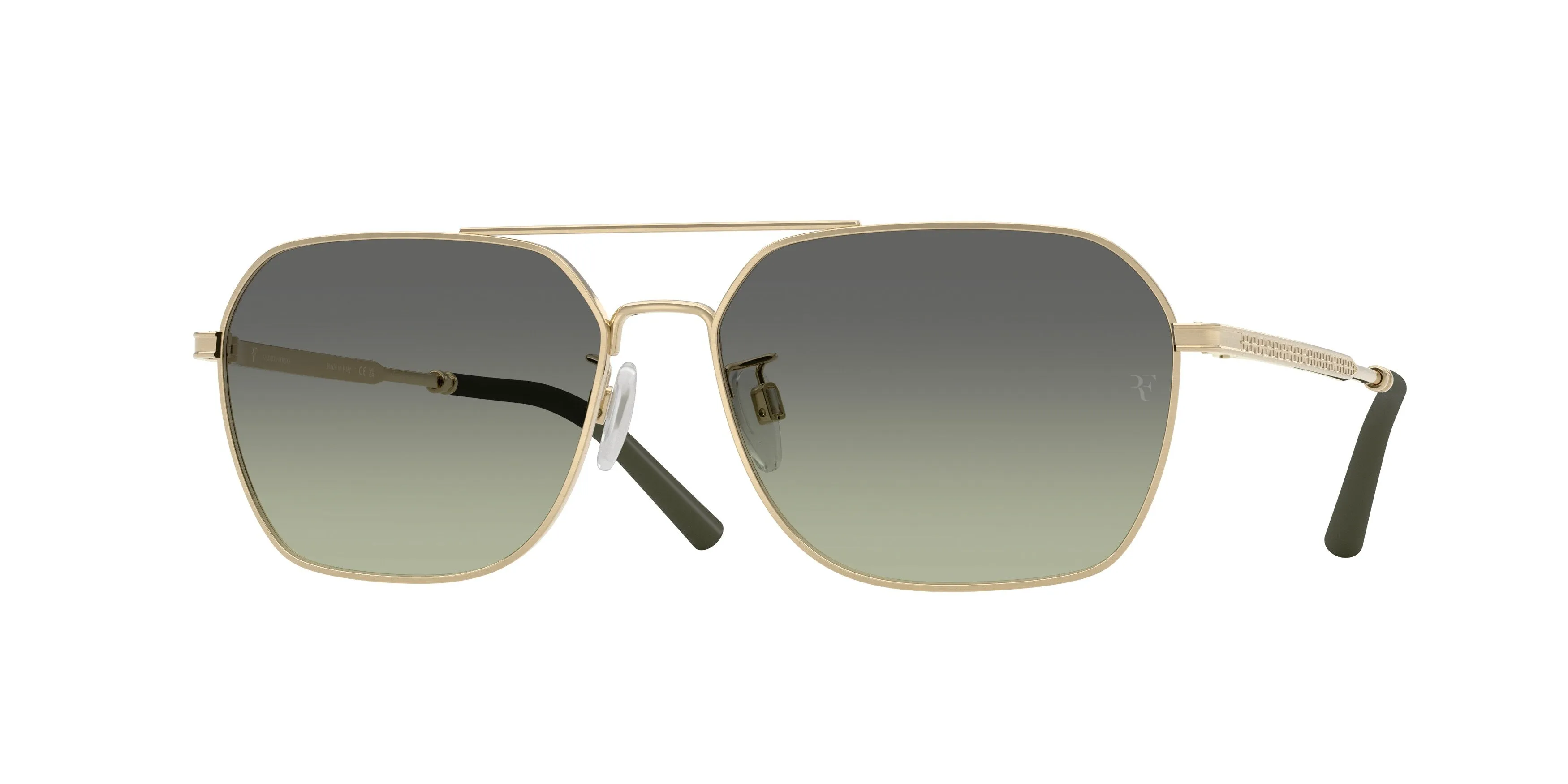Oliver Peoples OV1377S R-17 52452A Occhiali da sole Acciaio Oro Geometrica Normale - immagine 1