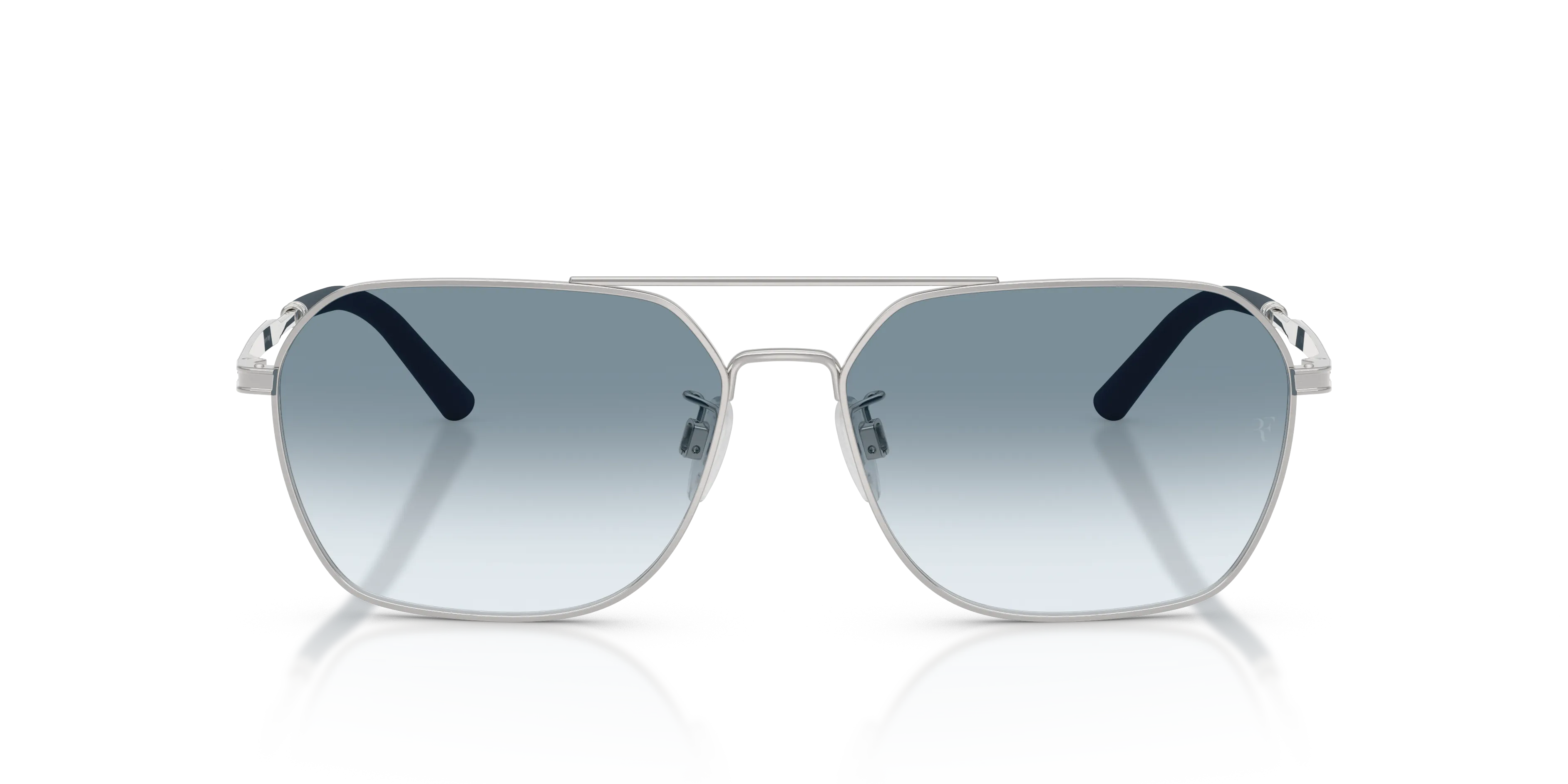 Oliver Peoples OV1377S R-17 506370 Occhiali da sole Acciaio Argento Geometrica Fotocromatiche Sfumato - immagine 3