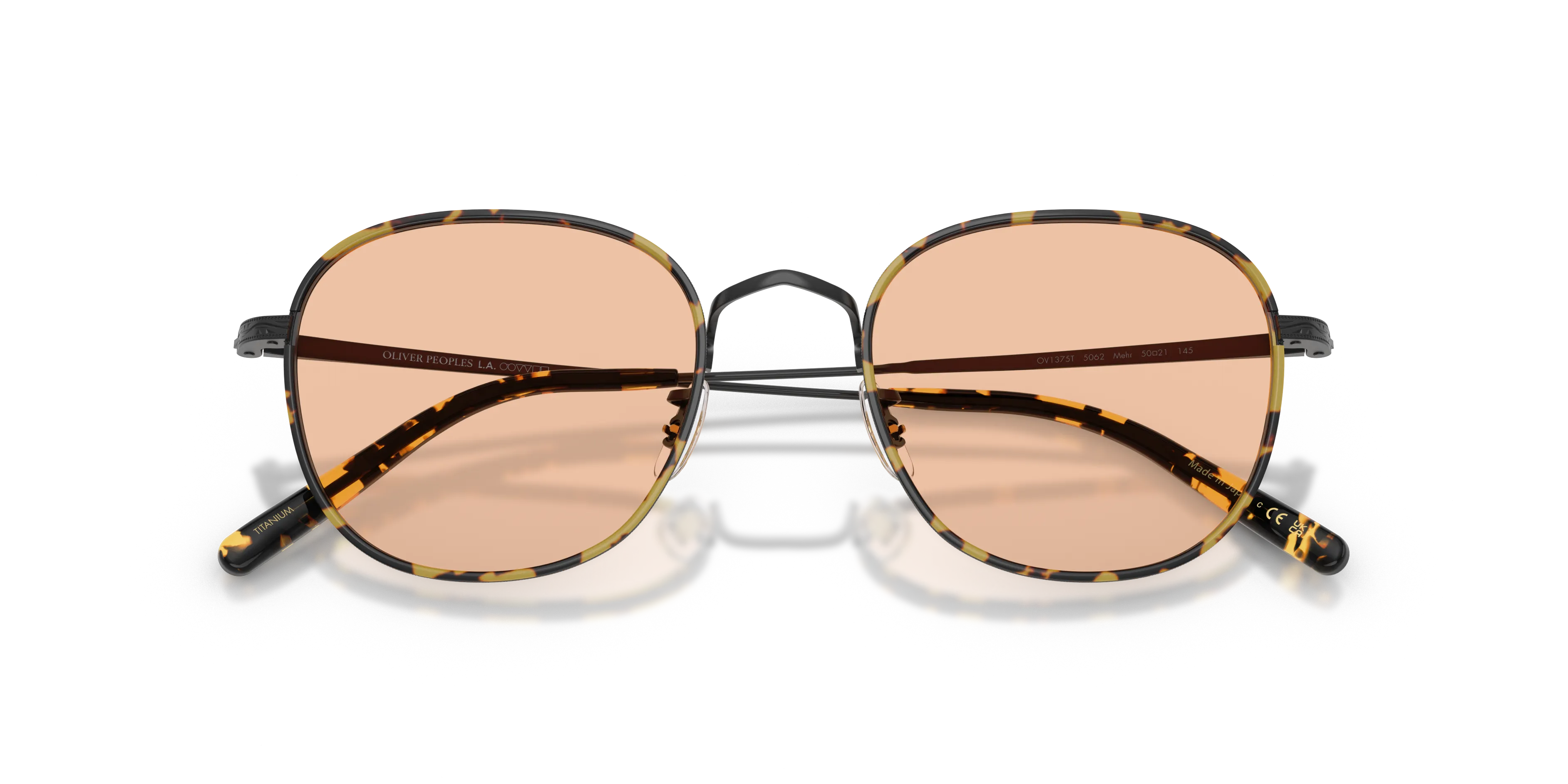 Oliver Peoples OV1375T MEHR 5062 Montature da vista Titanio Nero Pantos Normale - immagine 2