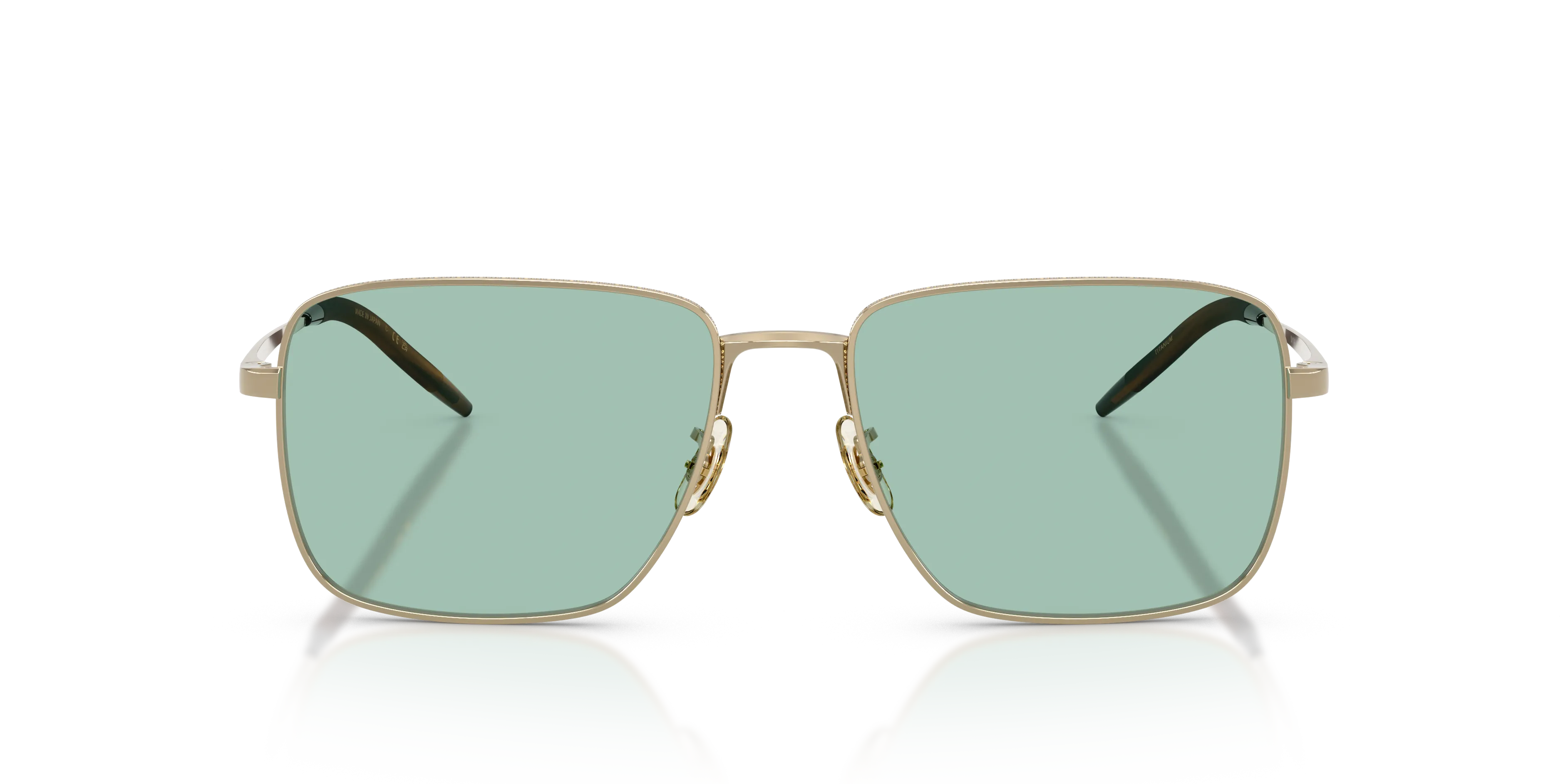 Oliver Peoples OV1374T WELSTON 5035 Montature da vista Titanio Oro Squadrata Normale - immagine 3