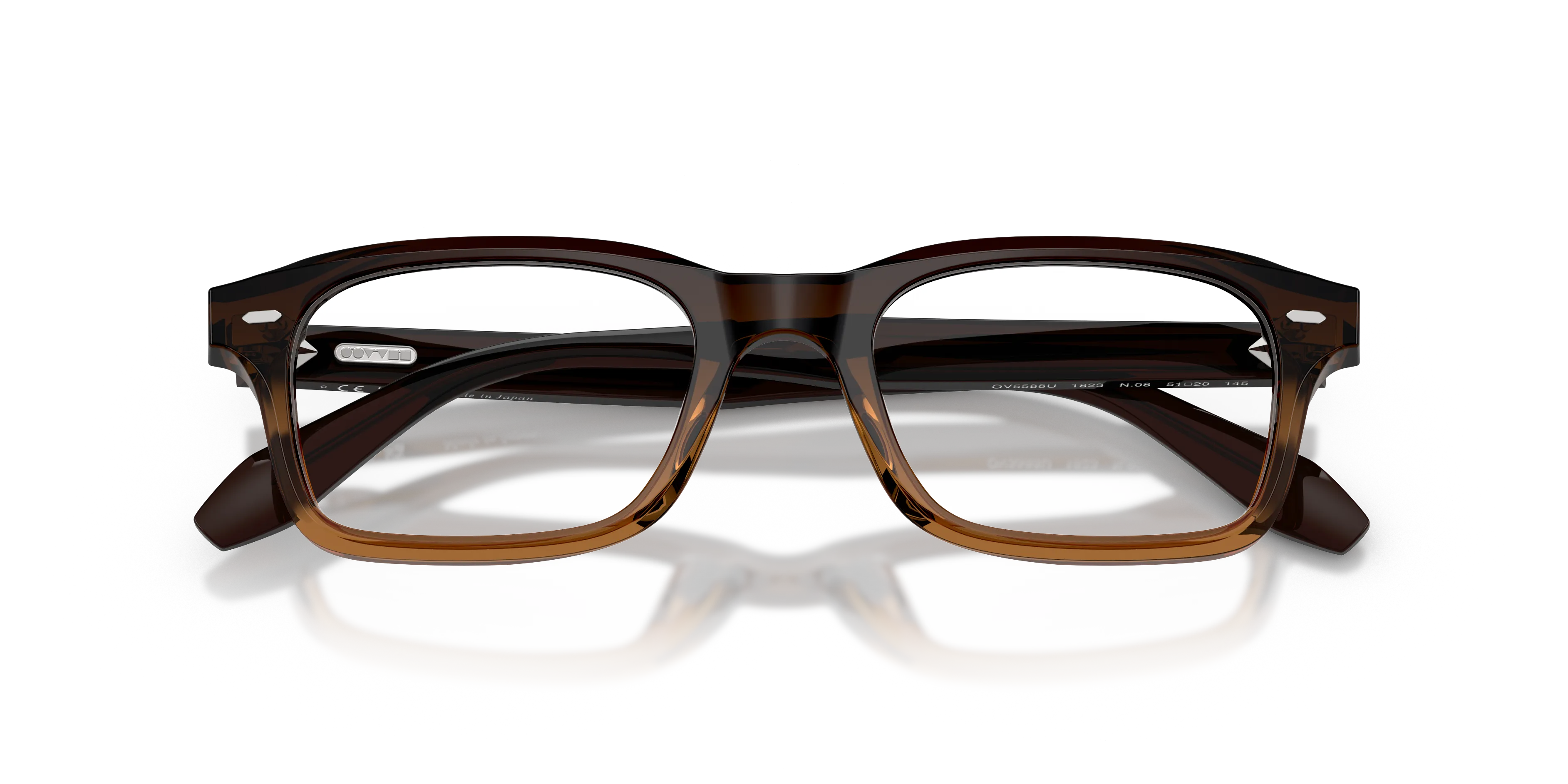 Oliver Peoples OV5588U N.08 1823 Montature da vista Acetato Multi-colore Trasparente Pillow Normale - immagine 2