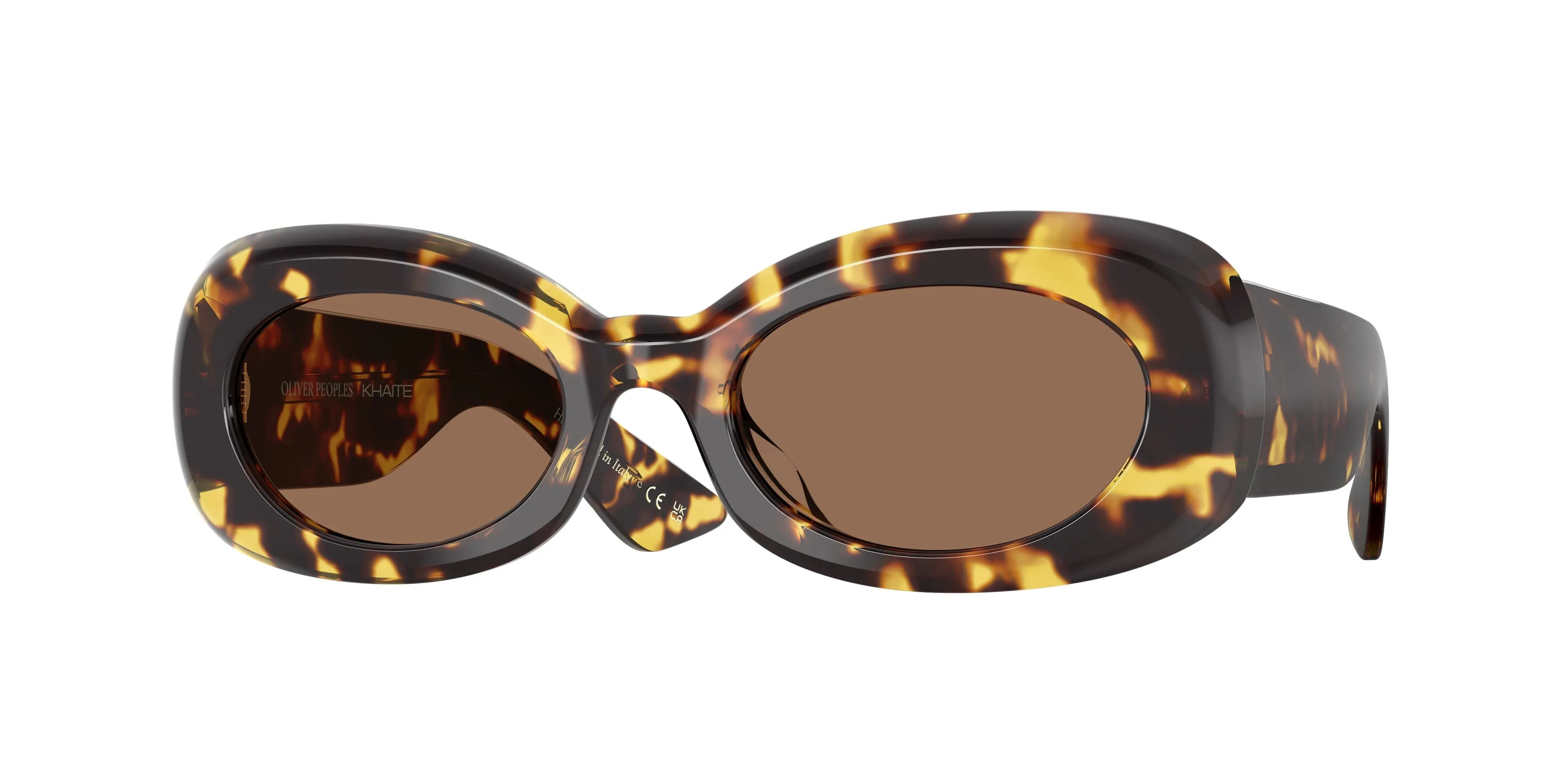 Oliver Peoples OV5606SU 1992C 140773 Occhiali da sole Acetato Marrone Marrone Rotonda Normale - immagine 1