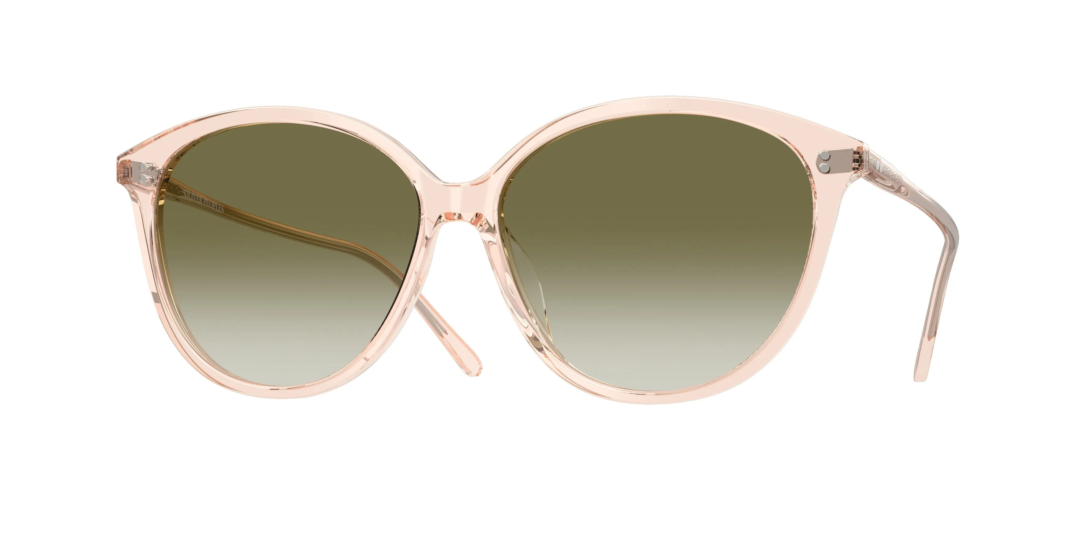 Oliver Peoples OV5605SU SOLEAU 17438E Occhiali da sole Acetato Rosso Verde Farfalla Normale Sfumato - immagine 1
