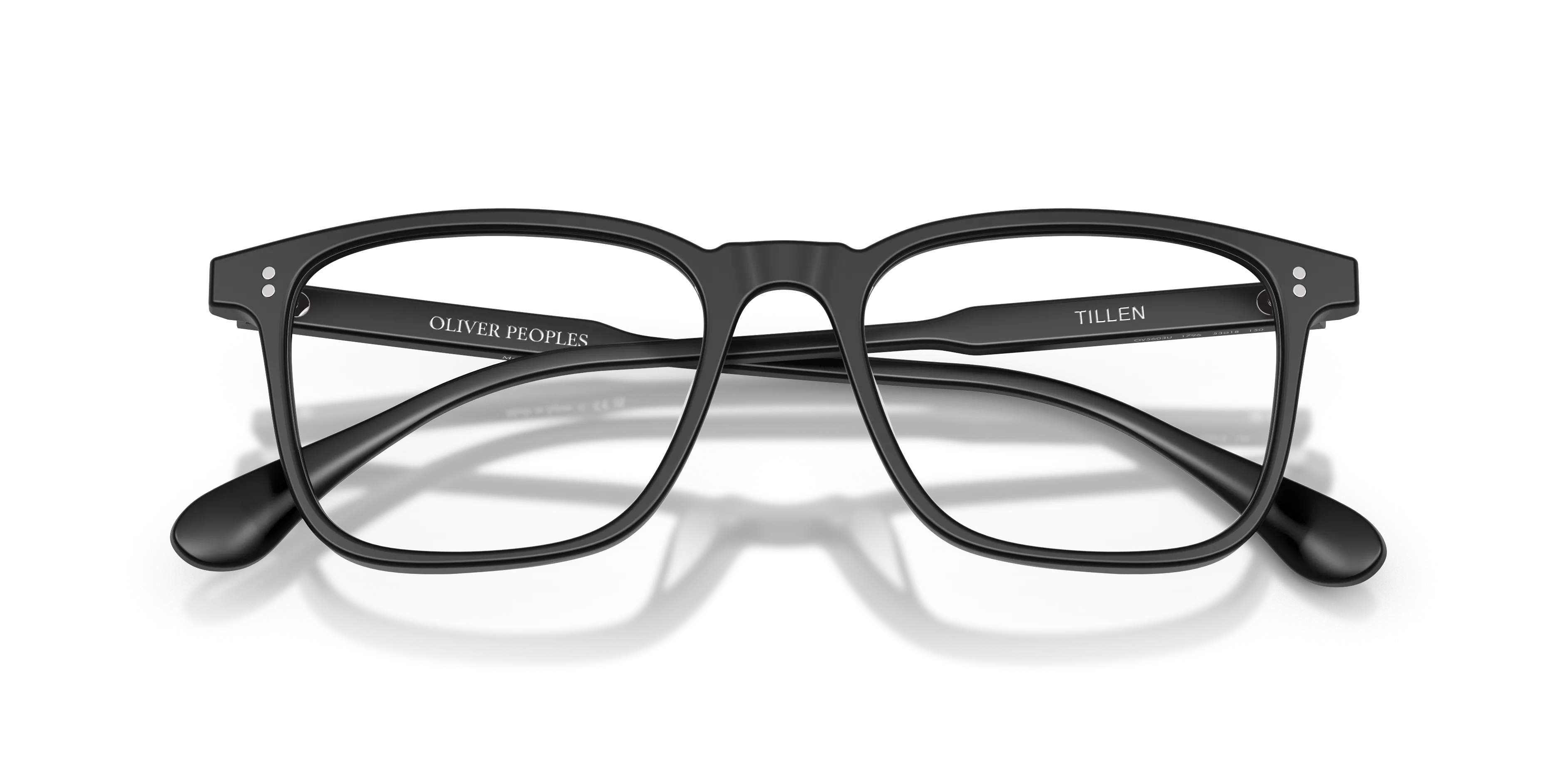 Oliver Peoples OV5603U TILLEN 1796 Montature da vista Acetato Nero Trasparente Squadrata Normale - immagine 2