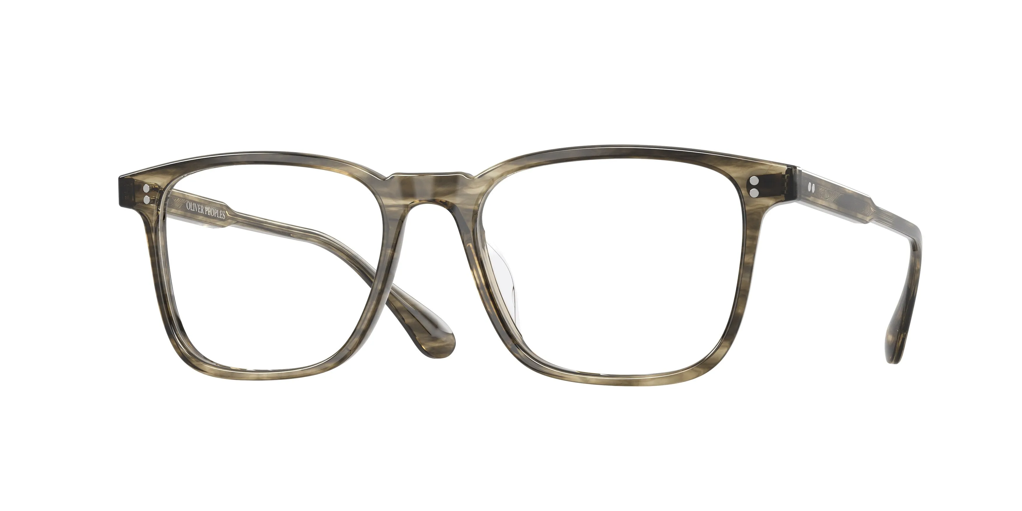 Oliver Peoples OV5603U TILLEN 1735 Montature da vista Acetato Verde Trasparente Squadrata Normale - immagine 1