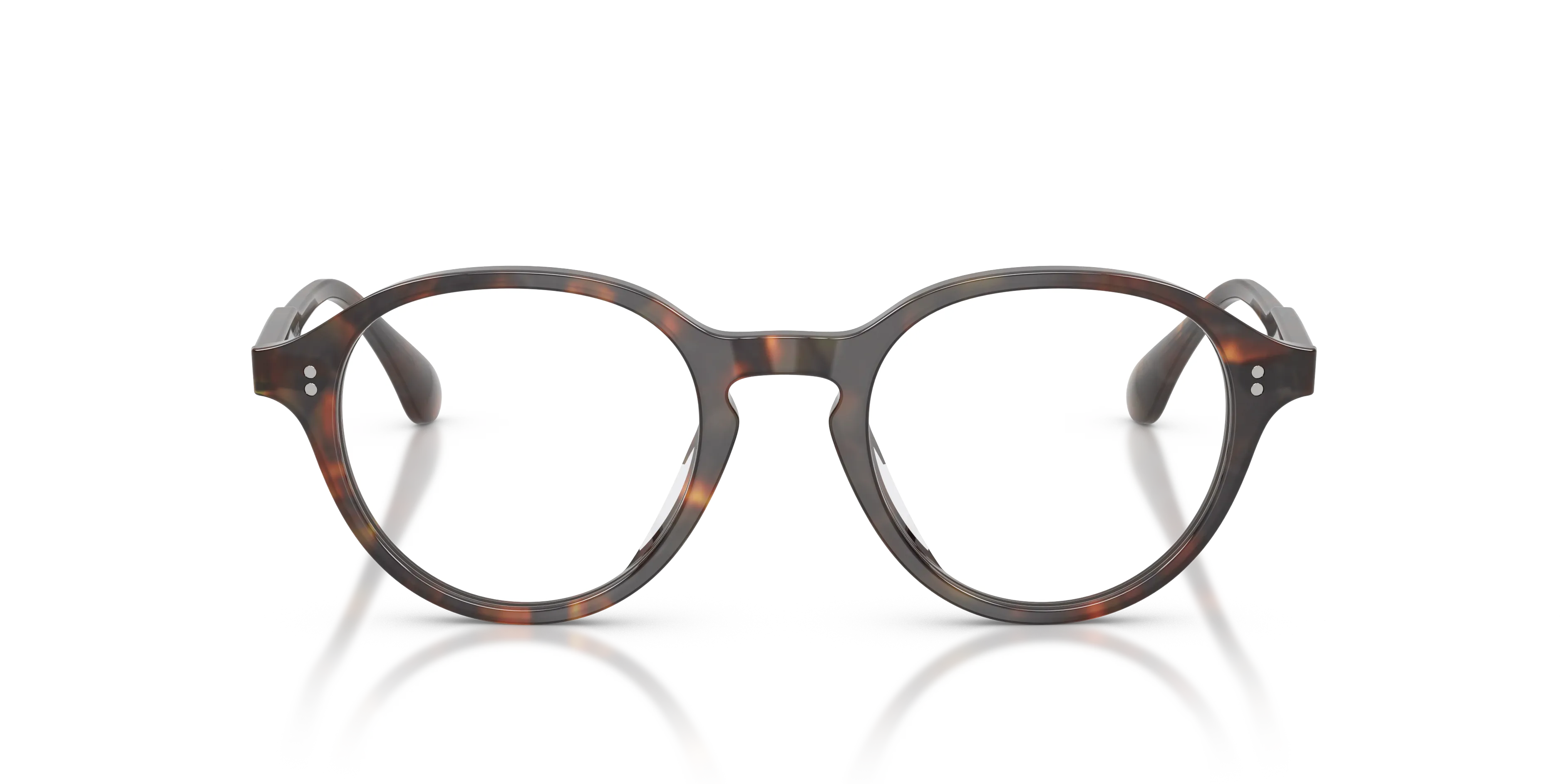 Oliver Peoples OV5602U 902 1801 Montature da vista Acetato Marrone Trasparente Pantos Normale - immagine 3