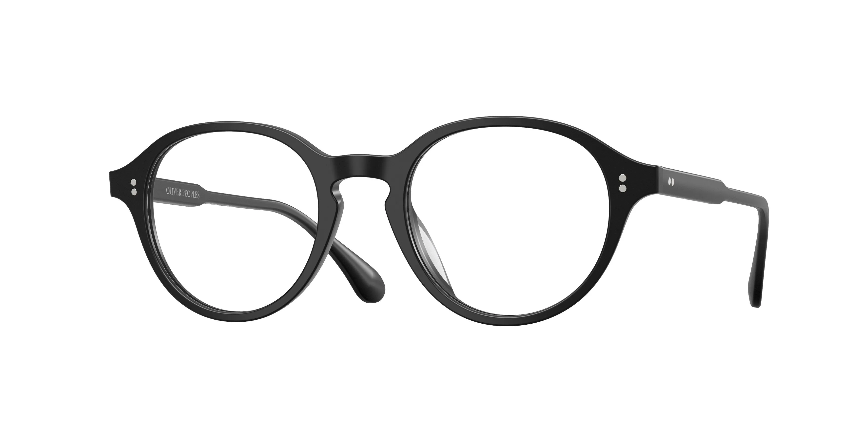 Oliver Peoples OV5602U 902 1796 Montature da vista Acetato Nero Trasparente Pantos Normale - immagine 1