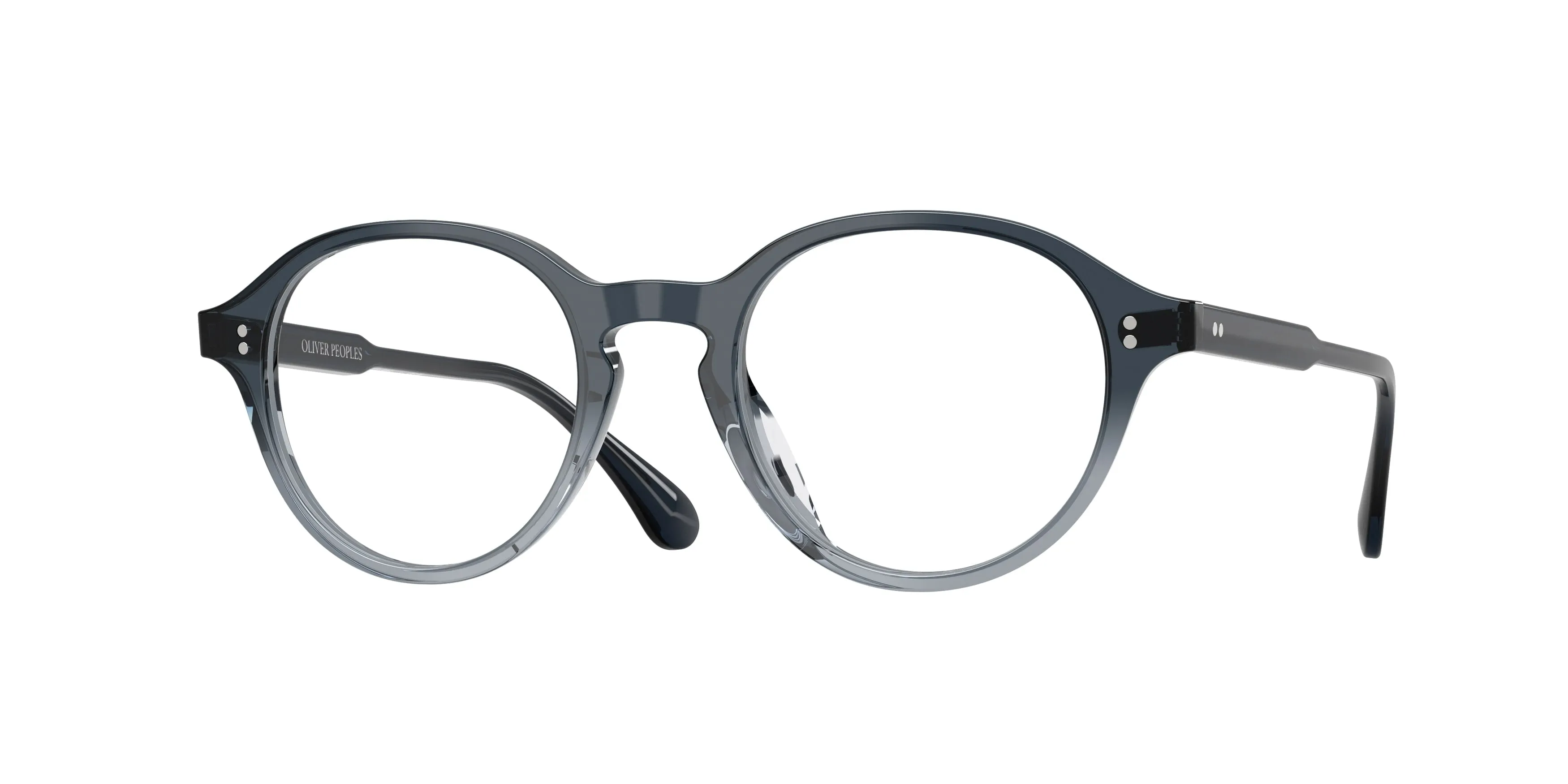 Oliver Peoples OV5602U 902 1777 Montature da vista Acetato Blu Trasparente Pantos Normale - immagine 1