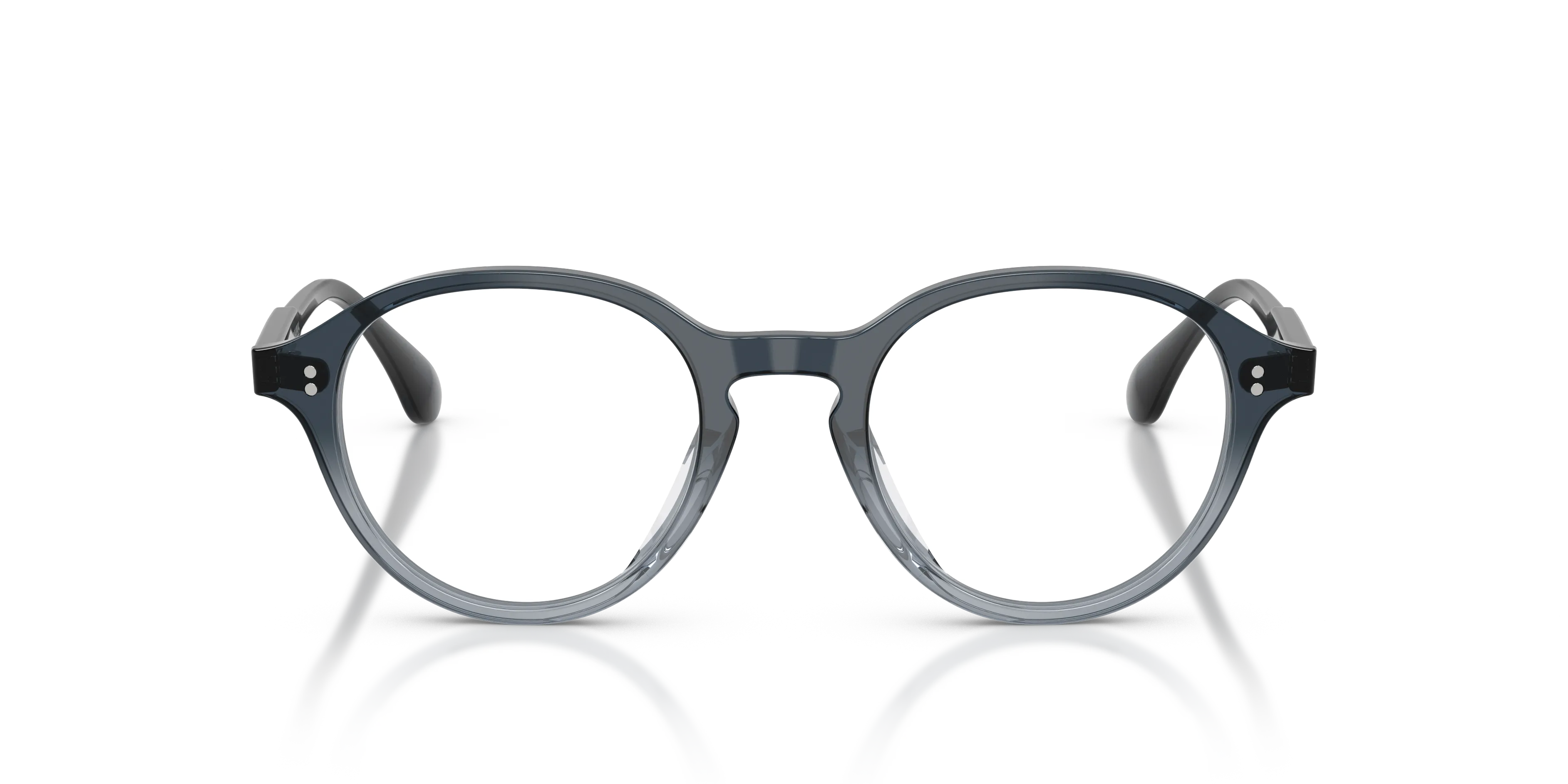 Oliver Peoples OV5602U 902 1777 Montature da vista Acetato Blu Trasparente Pantos Normale - immagine 3