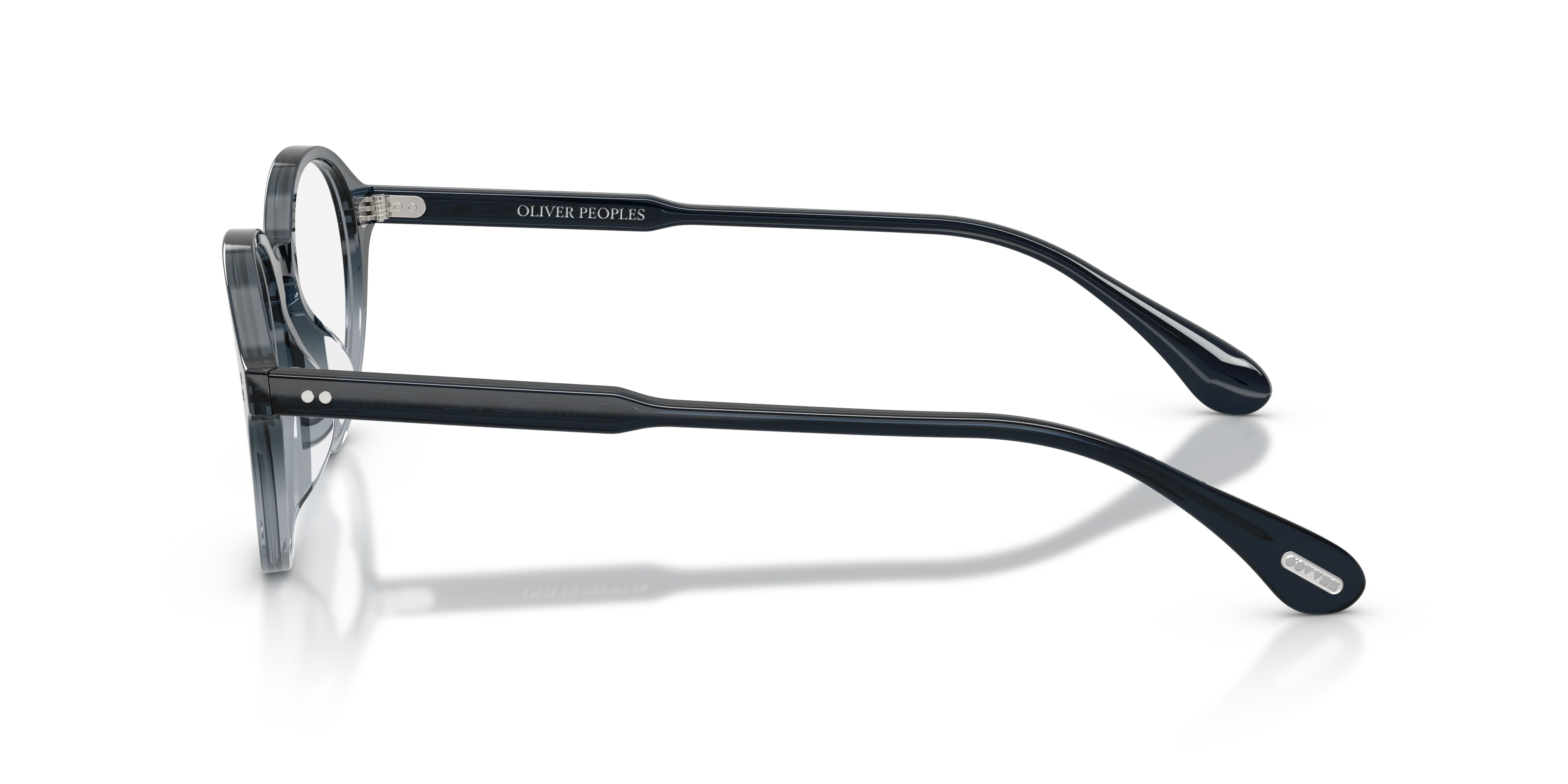 Oliver Peoples OV5602U 902 1777 Montature da vista Acetato Blu Trasparente Pantos Normale - immagine 4