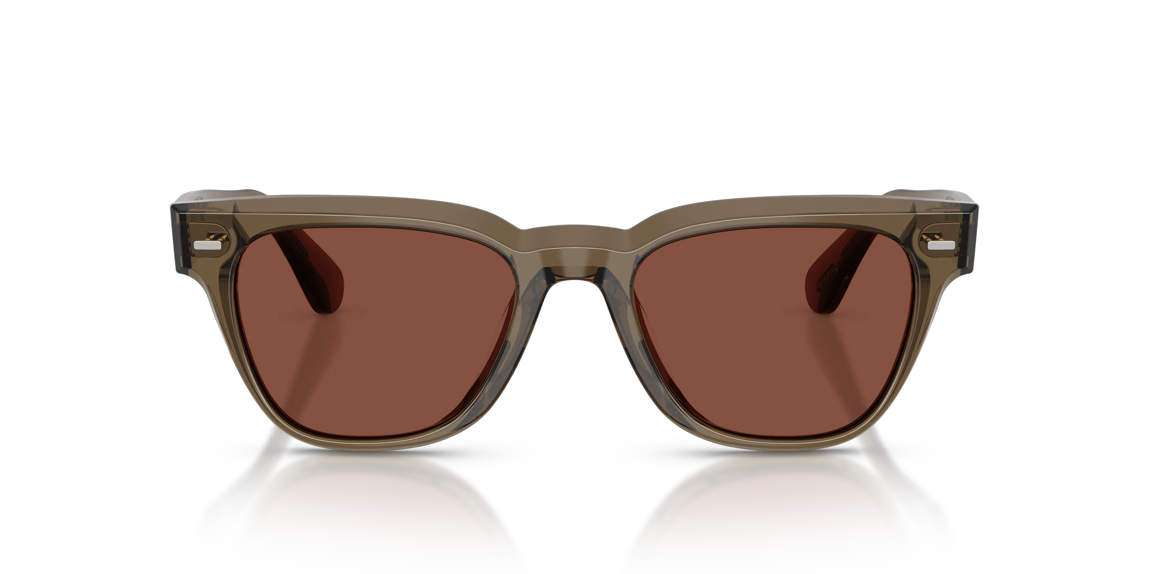 Oliver Peoples OV5601SU RUENY 1784C5 Occhiali da sole Acetato Marrone Bordeaux Squadrata Normale - immagine 3