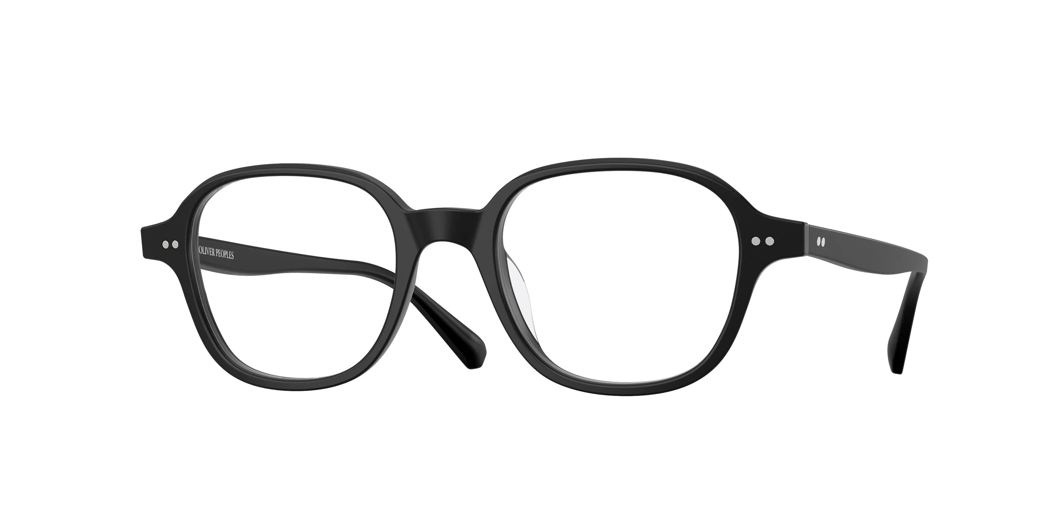 Oliver Peoples OV5599U MARNETT 1796 Montature da vista Acetato Nero Trasparente Geometrica Normale - immagine 1