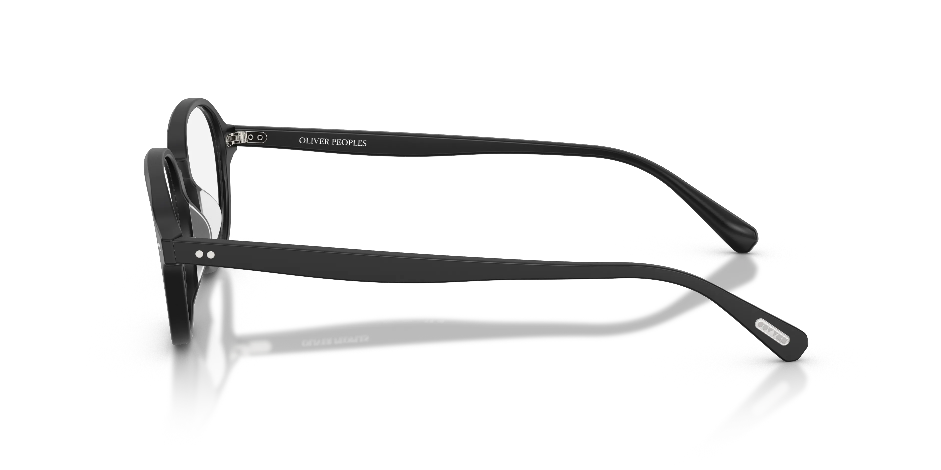 Oliver Peoples OV5599U MARNETT 1796 Montature da vista Acetato Nero Trasparente Geometrica Normale - immagine 4